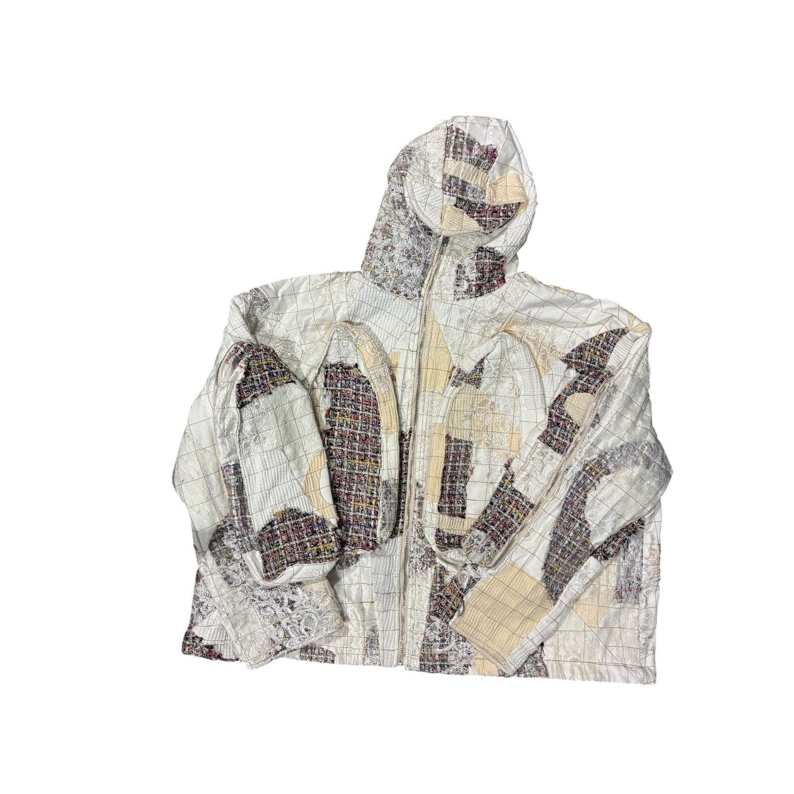 Who Decides War WDW Distressed Husk Down Jacket Size US S / EU 44-46 / 1 - 1 Thumbnail