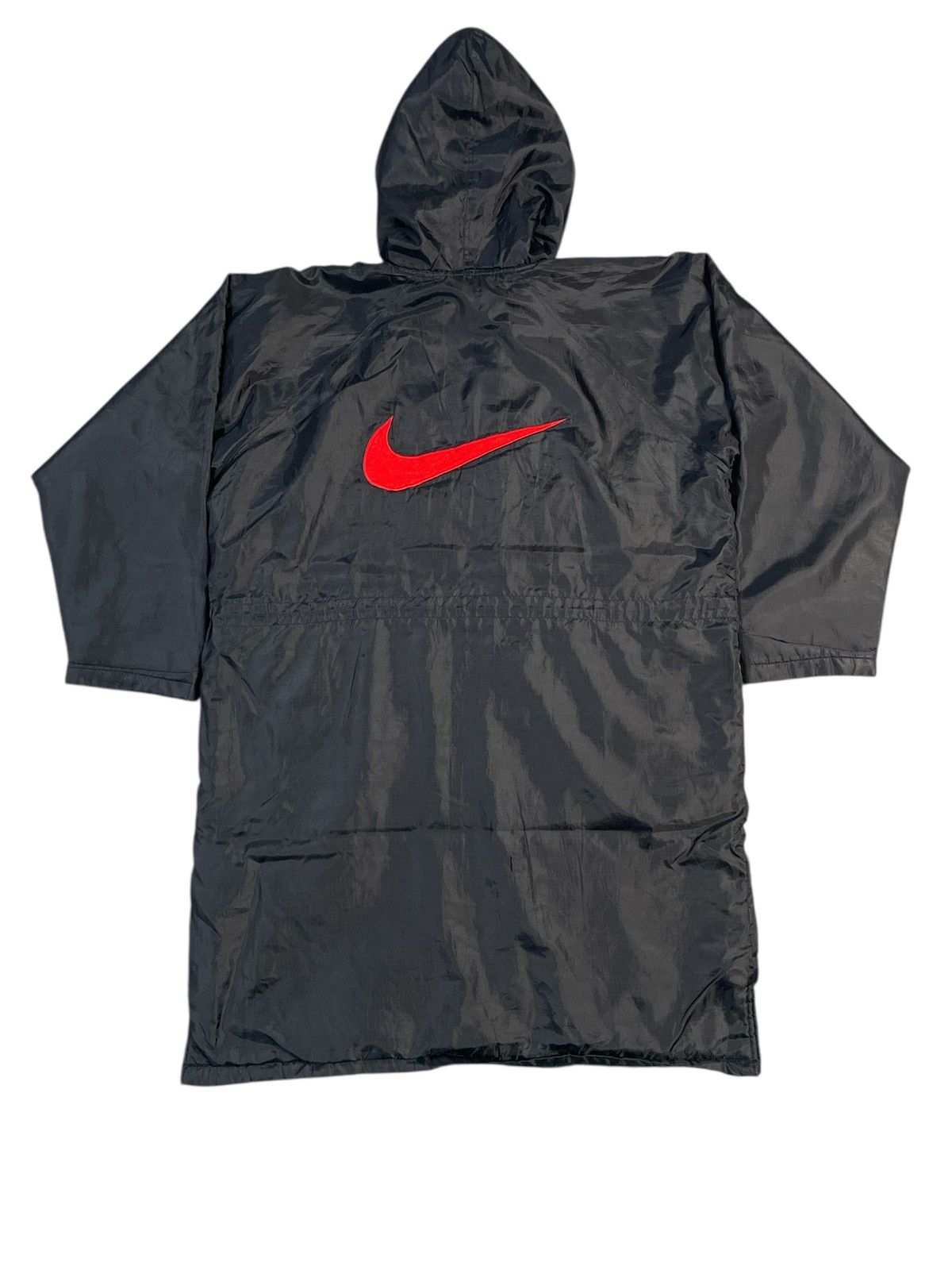 Nike Vintage Nike Sherpa Long Jacket Size US XL / EU 56 / 4 - 1 Thumbnail