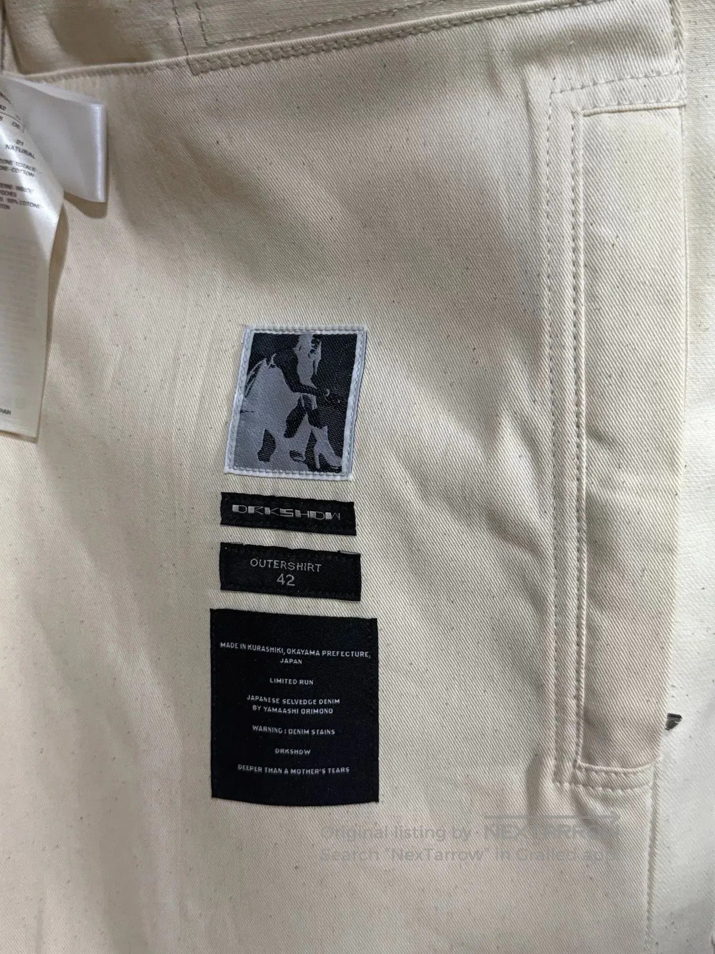 Rick Owens Rick Owens Japanese Denim Shirt Size 42. Size US XS / EU 42 / 0 - 5 Thumbnail
