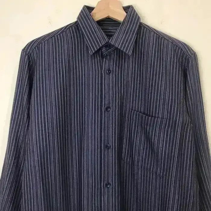 Japanese Brand Ex Club Stripe Design Shirt Button Up Size US M / EU 48-50 / 2 - 2 Thumbnail