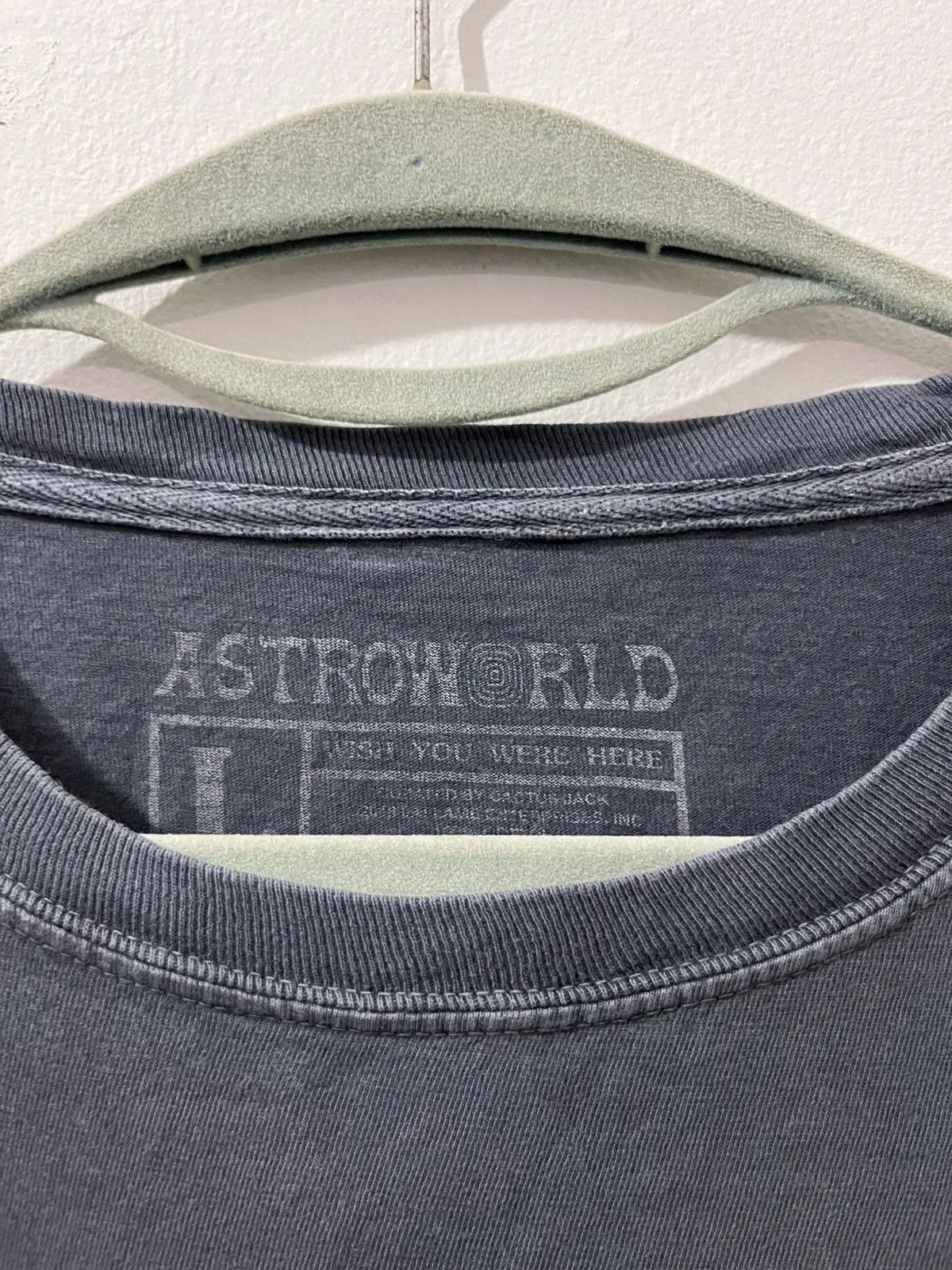 Rap Tees 💥Nicely Faded Black Astroworld Enjoy The Ride Large Rap Tee Size US L / EU 52-54 / 3 - 9 Thumbnail