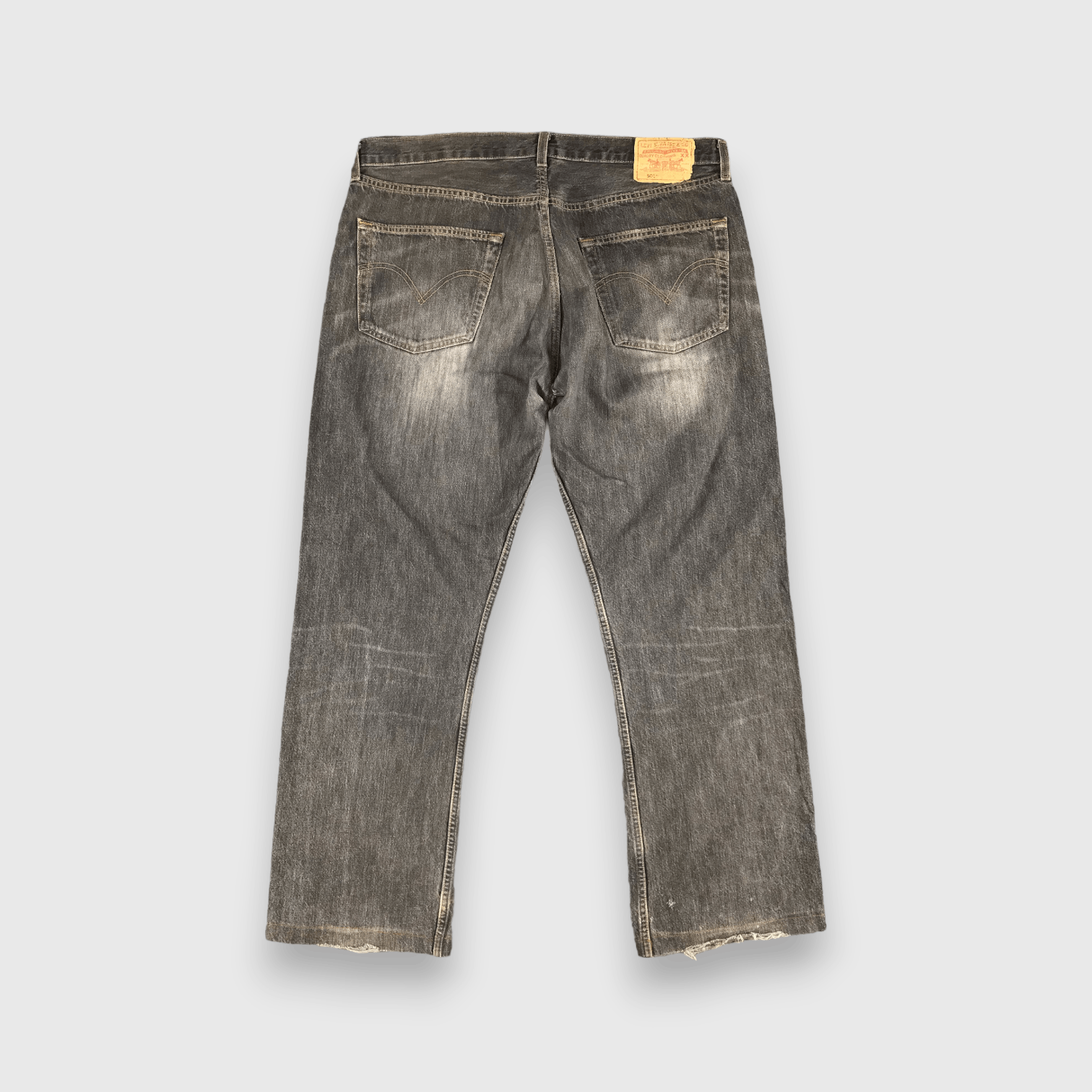 Levi's Vintage Distress Levis 501 Jeans-J1437 Size US 40 / EU 56 - 2 Thumbnail