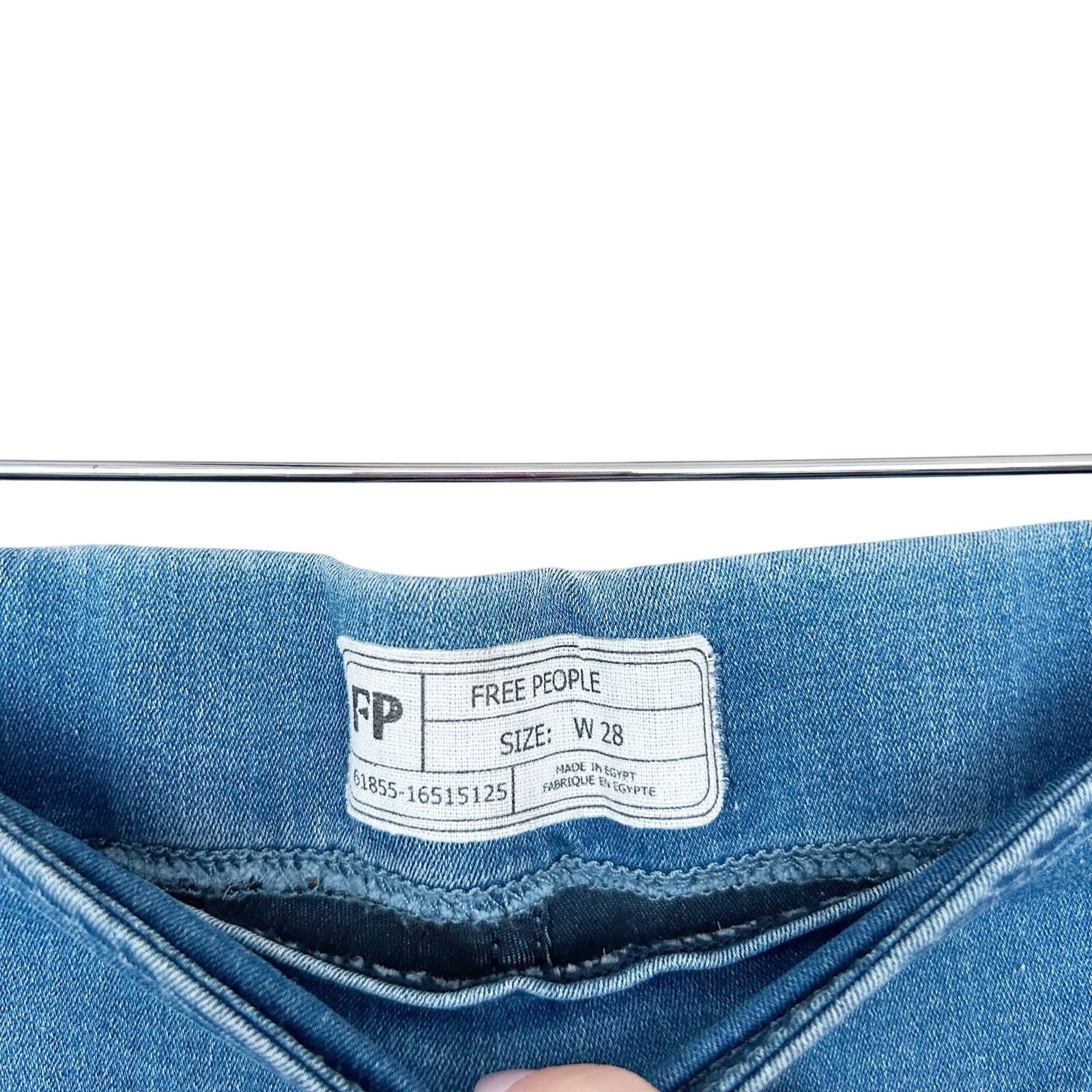 Free People Free People Pull On Skinny Jeans Sz 28 Size 28" / US 6 / IT 42 - 2 Thumbnail