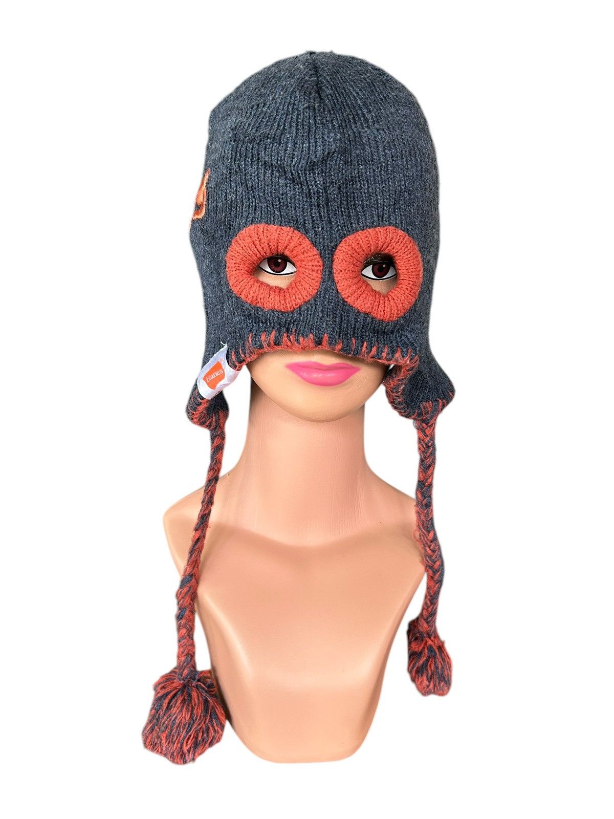 Japanese Brand × Kapital × Vintage Masked Beanie Hats Hanes Japanese Style Rare Size ONE SIZE - 3 Thumbnail