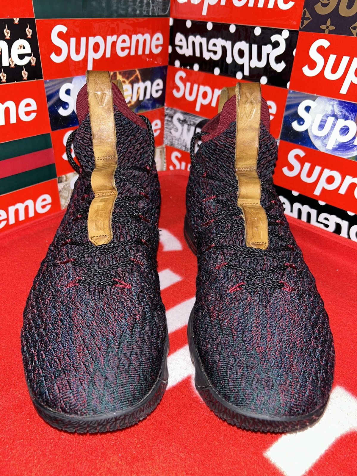 Nike Nike Lebron 15 New Heights 897648-300 size 12 Size US 12 / EU 45 - 2 Thumbnail