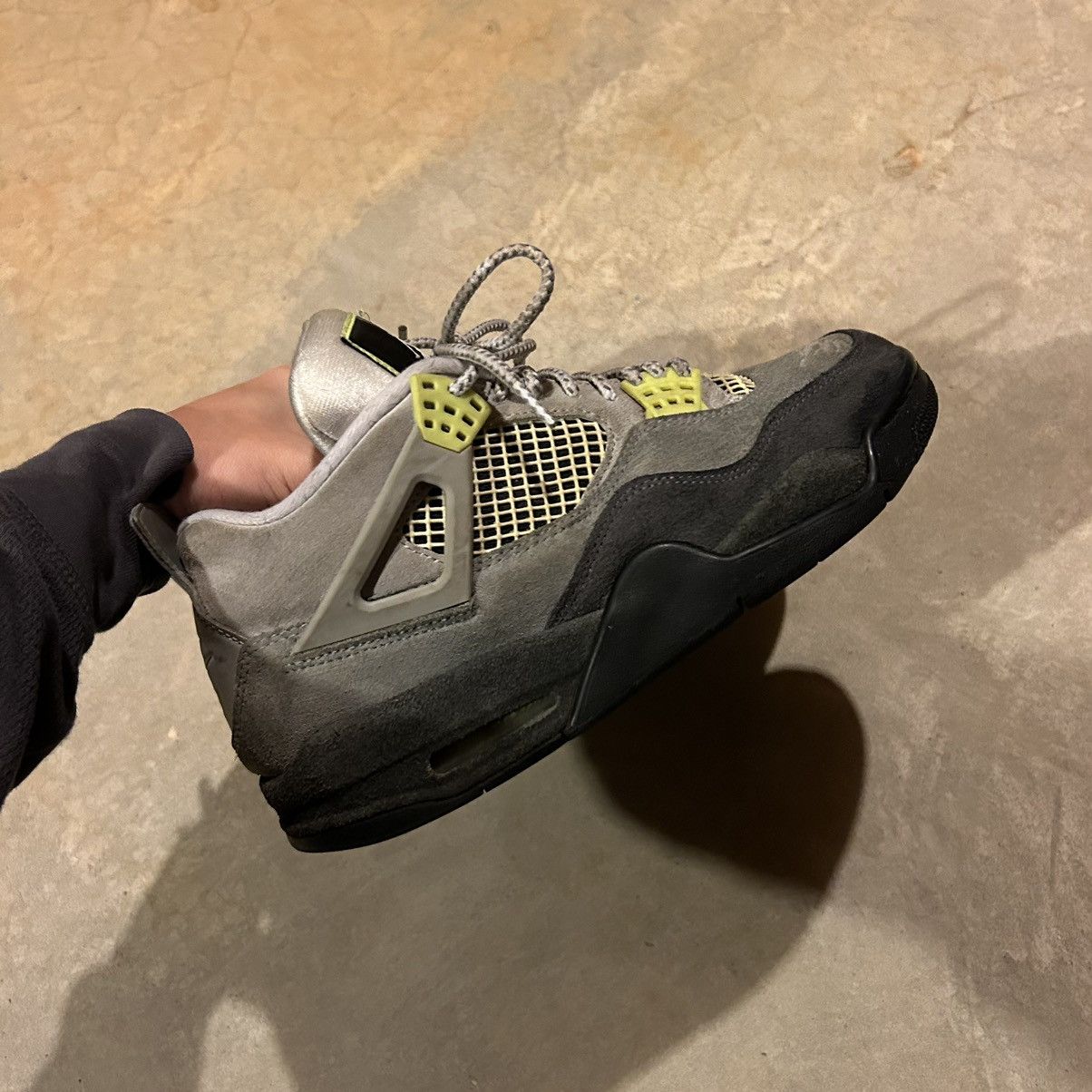 Jordan Brand × Nike Air Jordan 4 Retro SE Neon 95 2020 US 8.5 Size US 8.5 / EU 41-42 - 5 Thumbnail