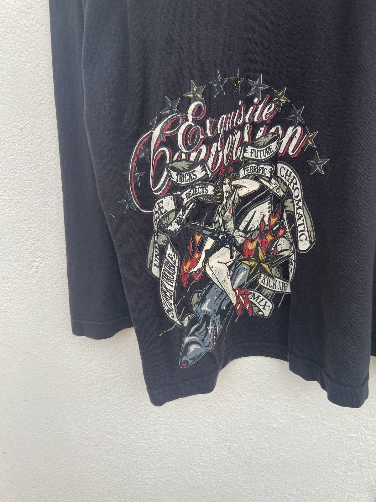 Japanese Brand Air Force t shirt long sleeve War Smack distressed Size US XL / EU 56 / 4 - 3 Thumbnail