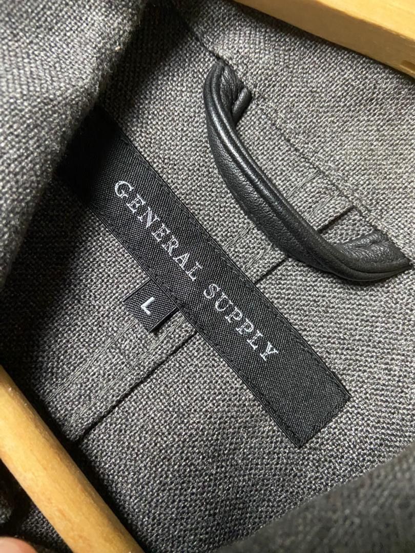 Japanese Brand General Supply Brand Wool Button Up Jacket (174) Size US L / EU 52-54 / 3 - 5 Thumbnail
