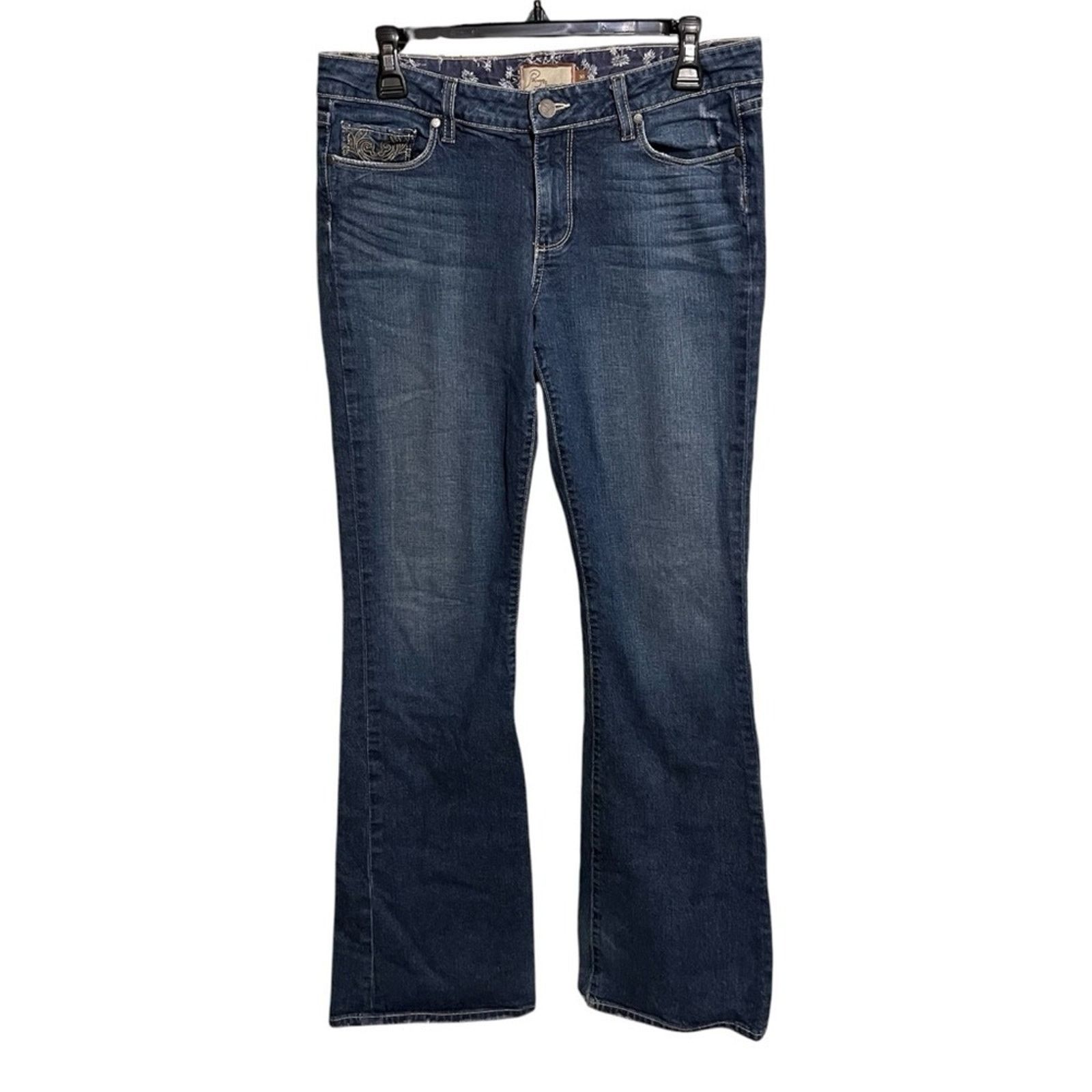 Paige Paige Premium Hollywood Hills Jeans Sz 30 Low Bootcut Size 30" / US 8 / IT 44 - 1 Thumbnail