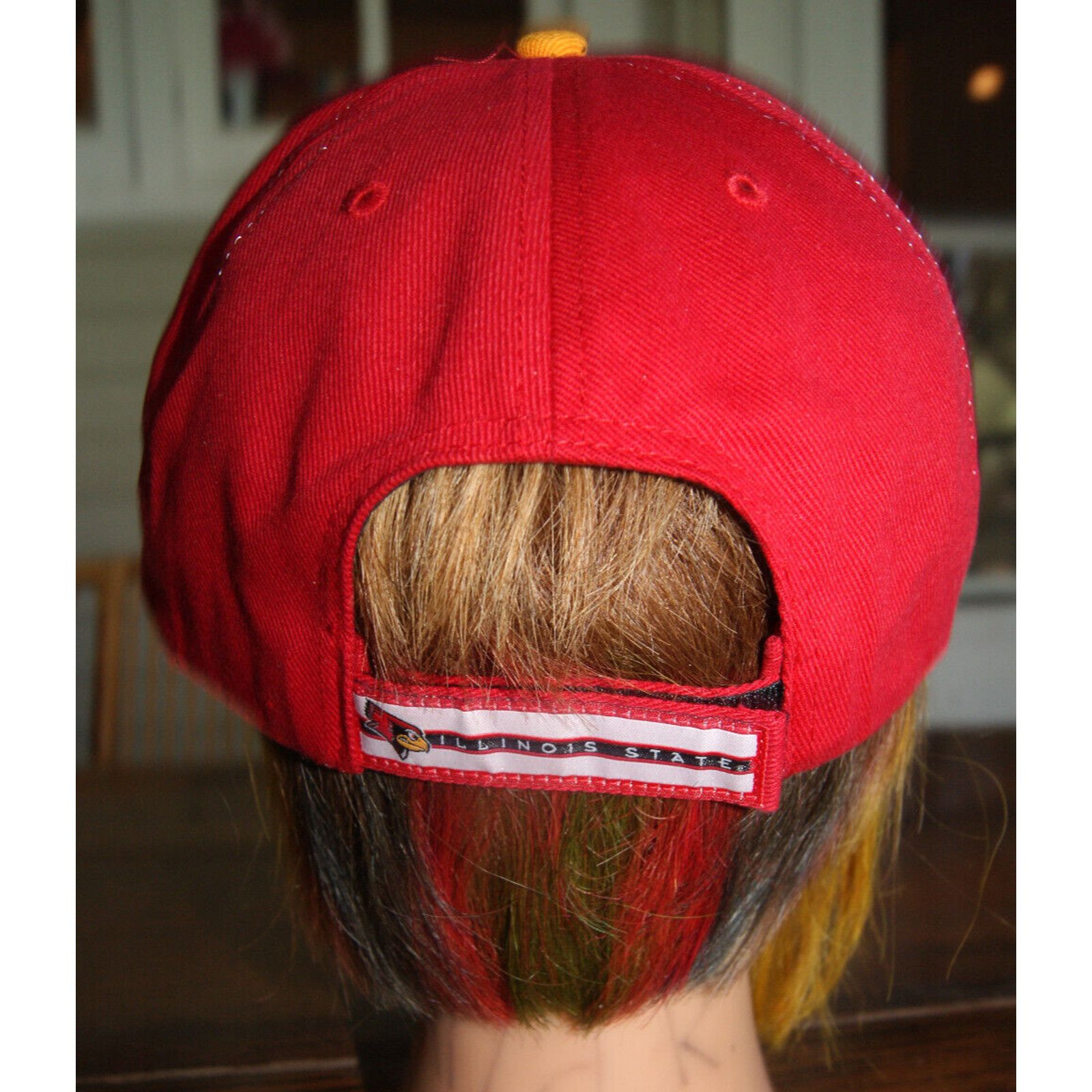 Other ILLINOIS STATE REDBIRDS Red Yellow Hat Cap Fan Favorite NCAA Size ONE SIZE - 4 Thumbnail
