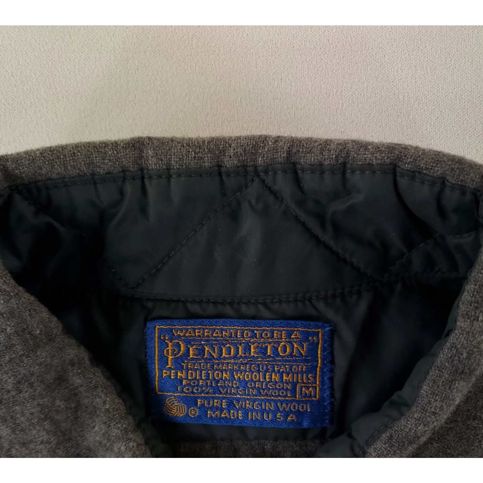 Pendleton Pendleton Shirt Trail Button Up Solid Gray Long Sleeve Mens M Size US M / EU 48-50 / 2 - 3 Thumbnail