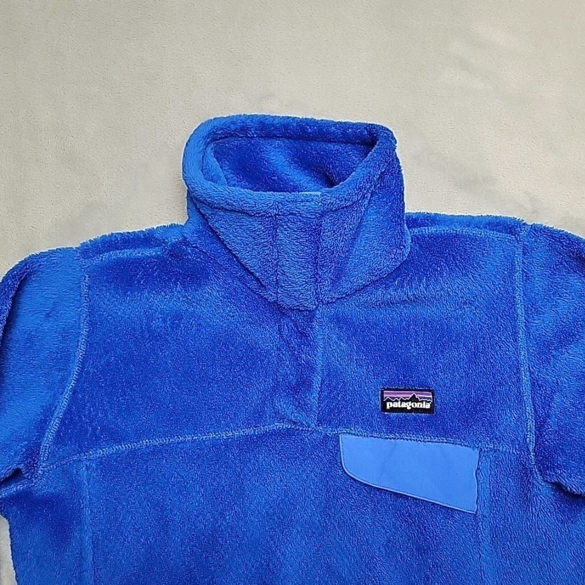 Patagonia Patagonia Fleece Jacket Womens XS Blue Snap T Pullover Sherpa Sweater Warm Size XS / US 0-2 / IT 36-38 - 3 Thumbnail