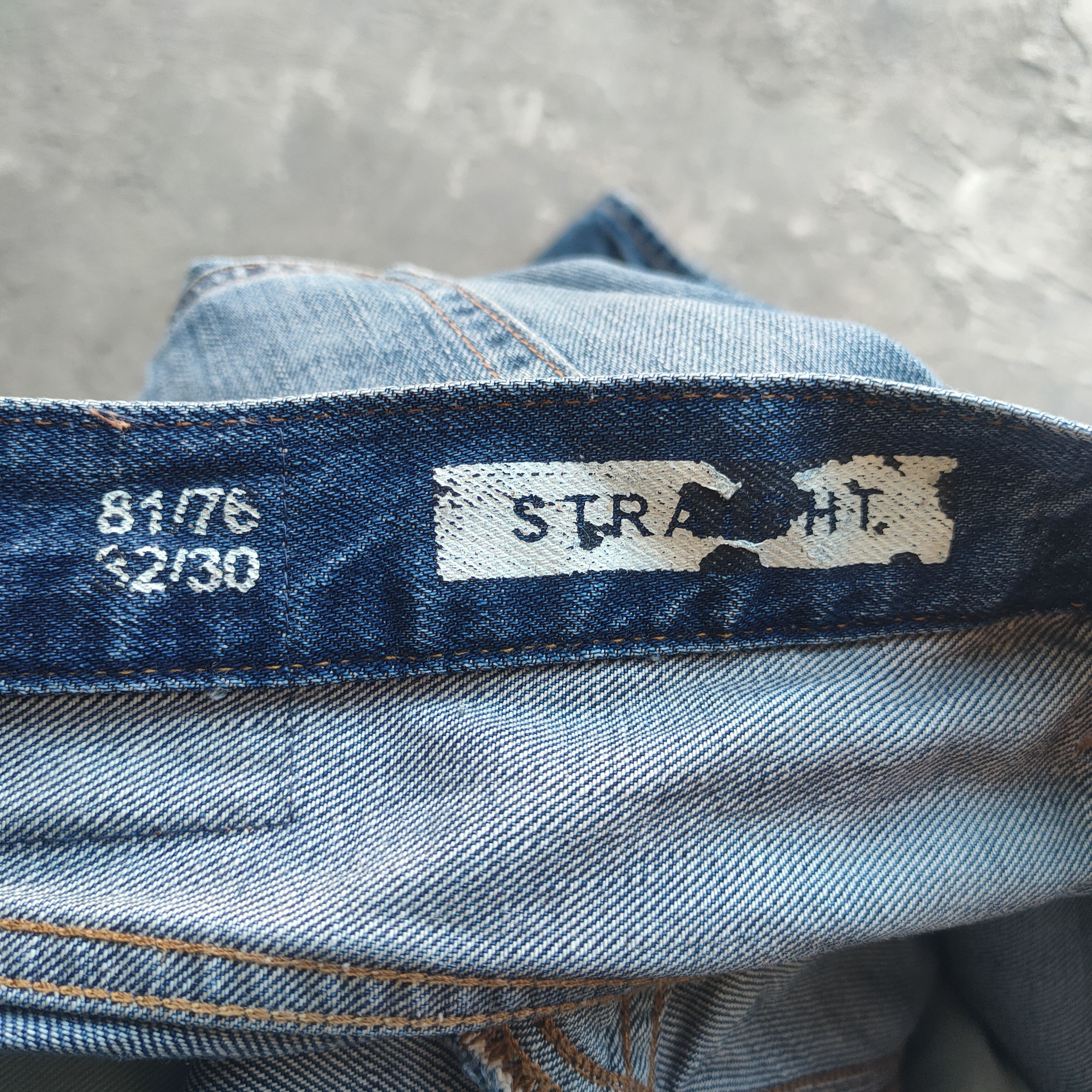Gap W33 VINTAGE GAP FADED DISTRESSED JEAN DENIM PANTS Size US 33 - 12 Thumbnail