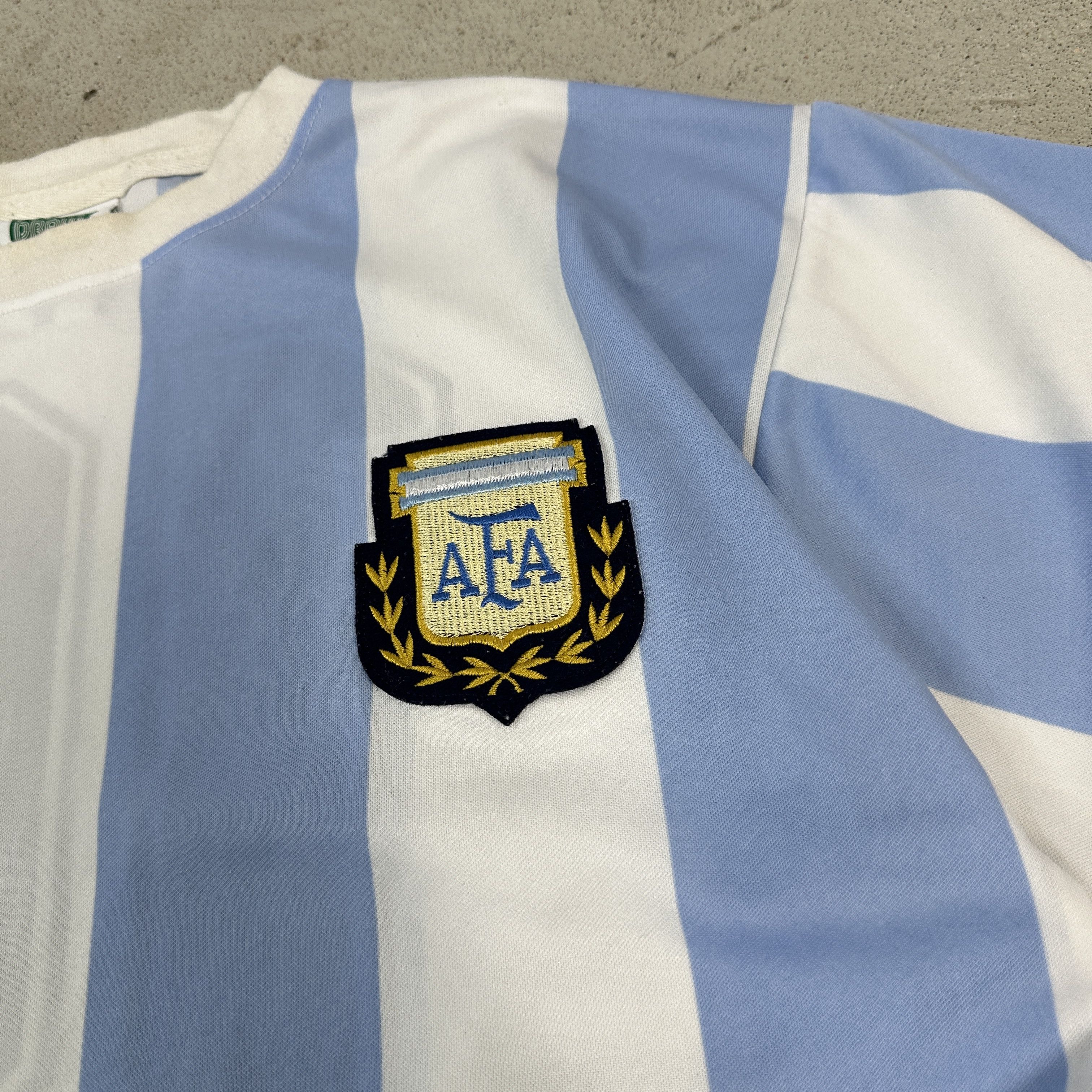 Vintage Vintage Y2K Streetwear Sporty Repro Argentina Retro Jersey Size US L / EU 52-54 / 3 - 2 Thumbnail