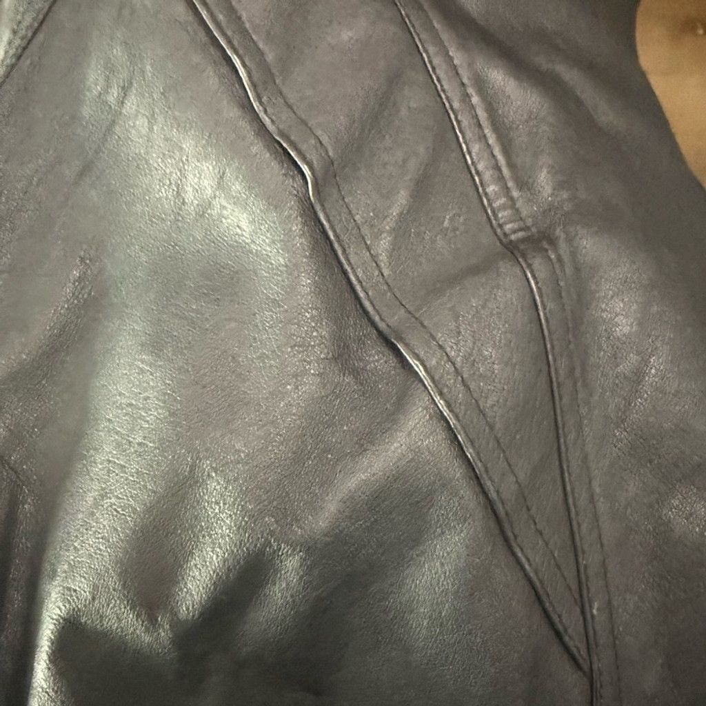 Wilsons Leather Wilson's Black Leather Jacket, Sz L Size US L / EU 52-54 / 3 - 10 Thumbnail