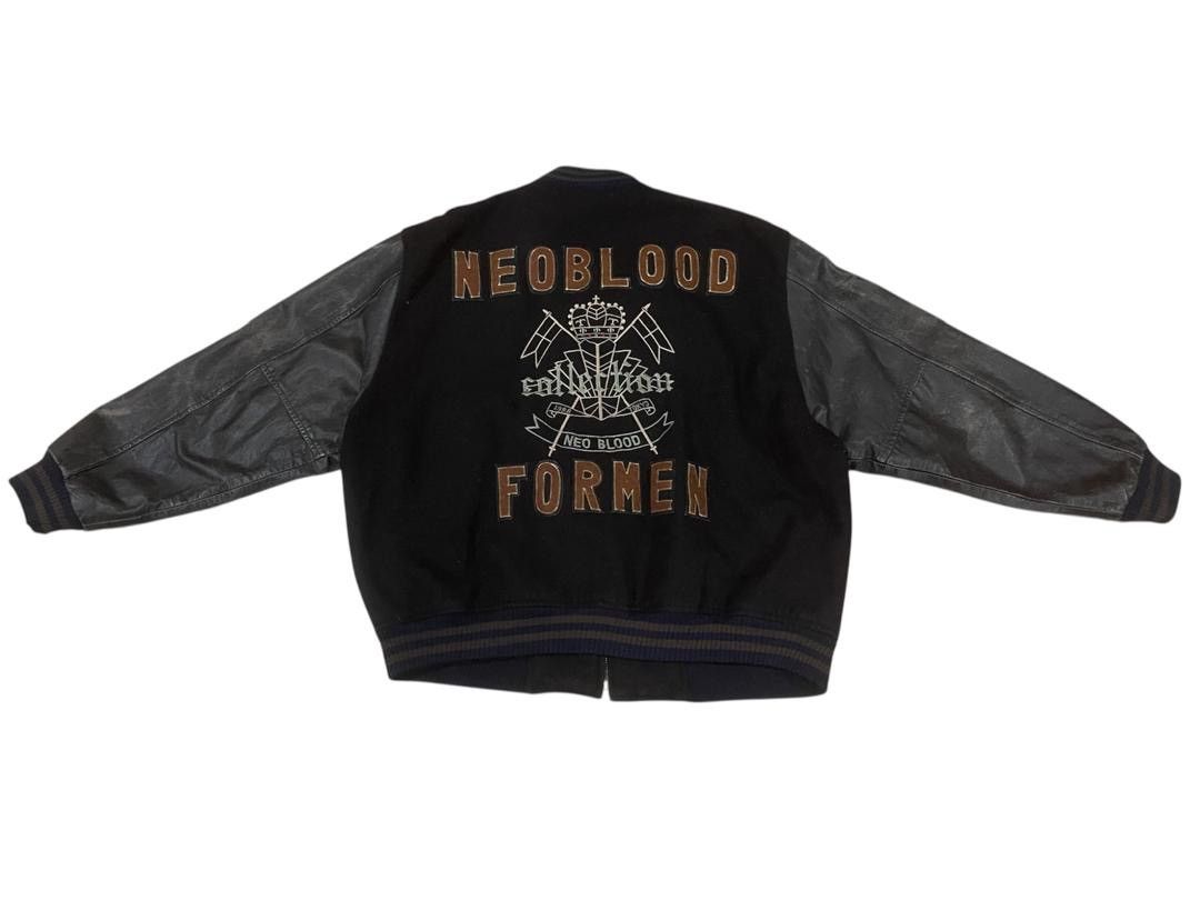 Japanese Brand Vintage Neo Blood For Men Varsity Jacket Size US M / EU 48-50 / 2 - 1 Thumbnail