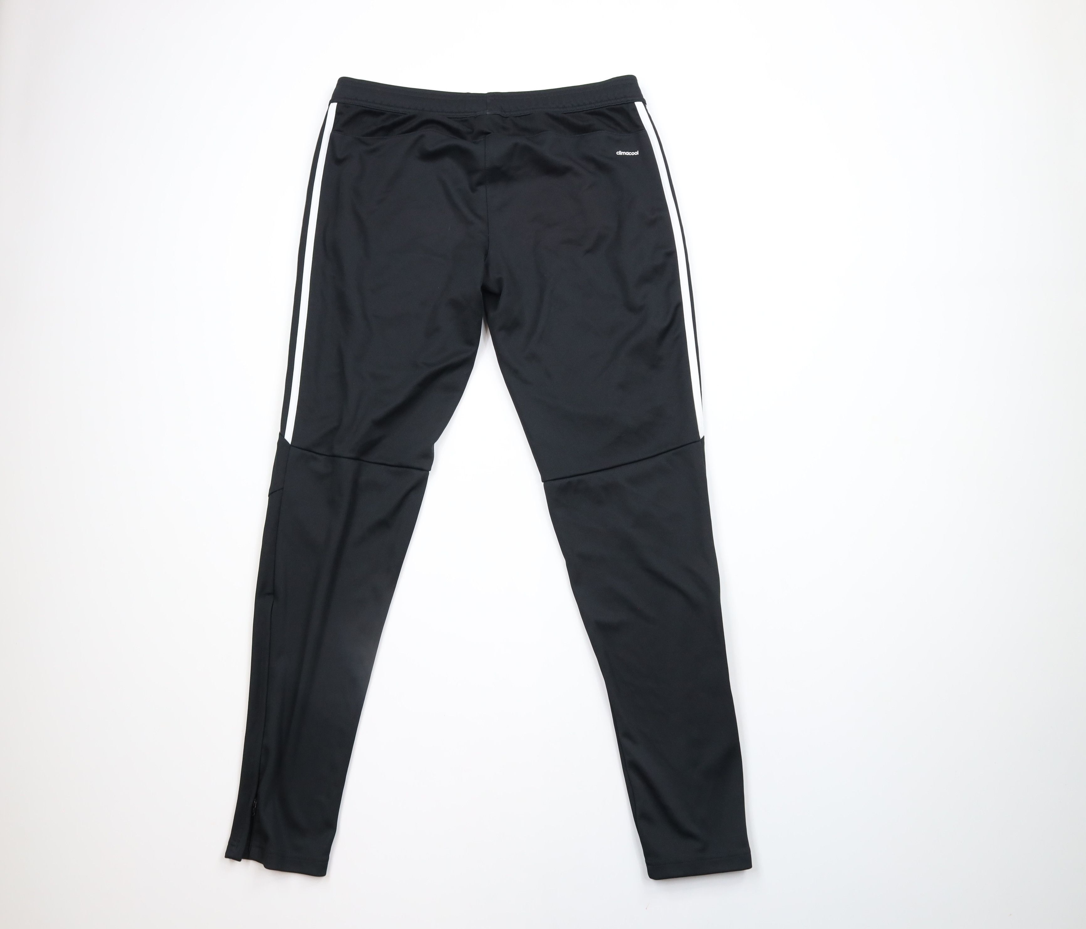 Adidas × Vintage Vintage Adidas Out Striped Tapered Leg Soccer Pants Black Size US 34 / EU 50 - 10 Thumbnail