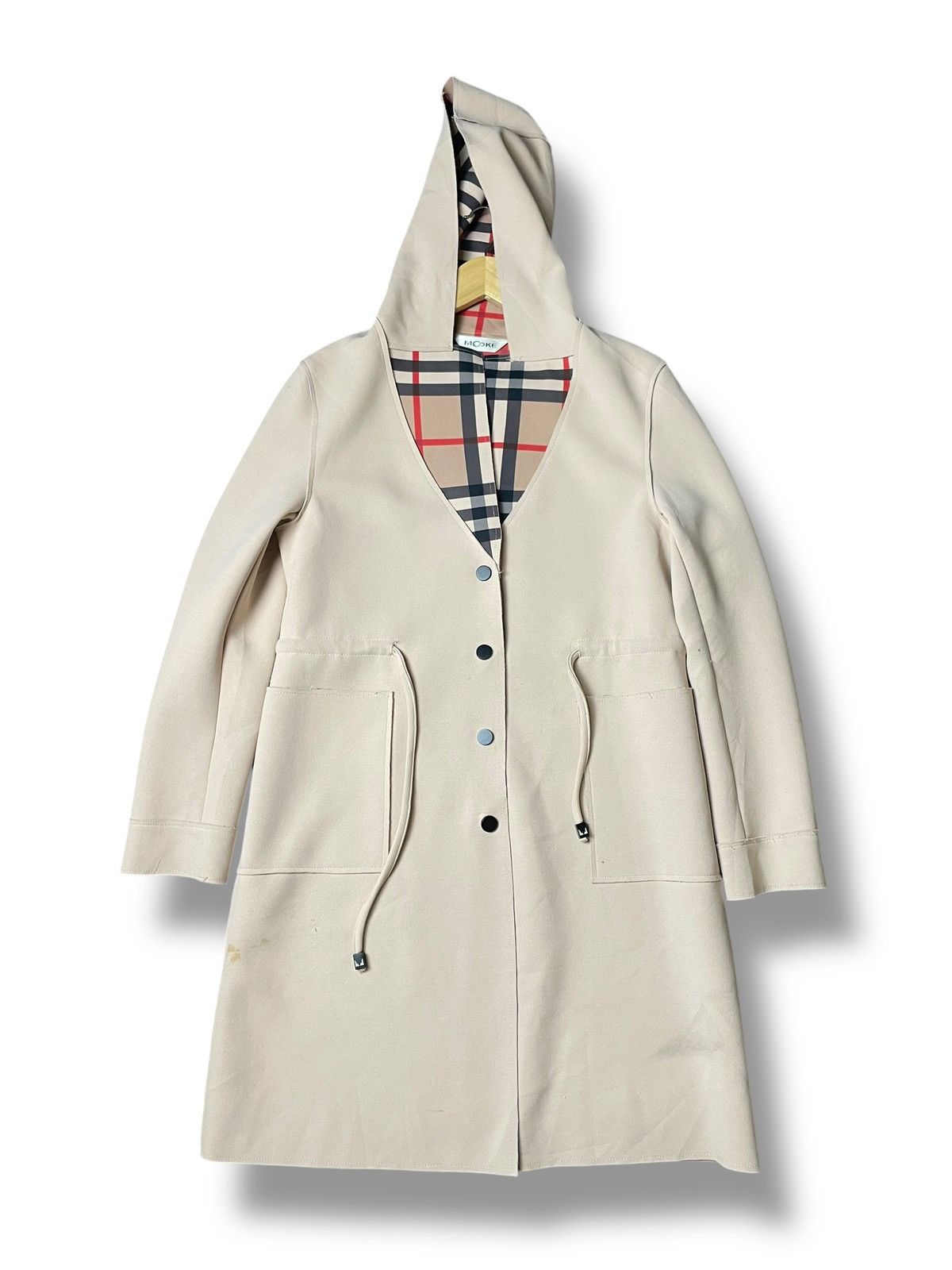 Japanese Brand × Vintage MOOKE Brand Fashionable Hooded Coat (104) Size US L / EU 52-54 / 3 - 1 Thumbnail