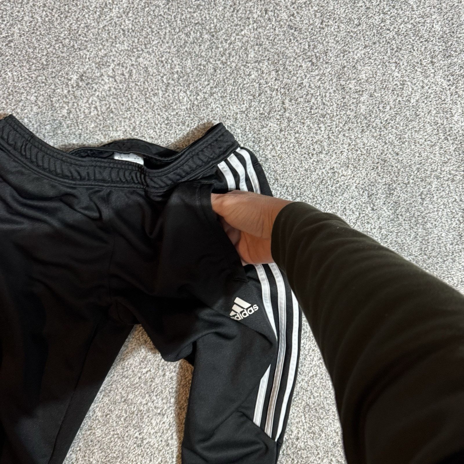 Adidas Adidas Track Pants Women Small Athletic Gorpcore Ankle Zip Size 26" / US 2 / IT 38 - 9 Thumbnail
