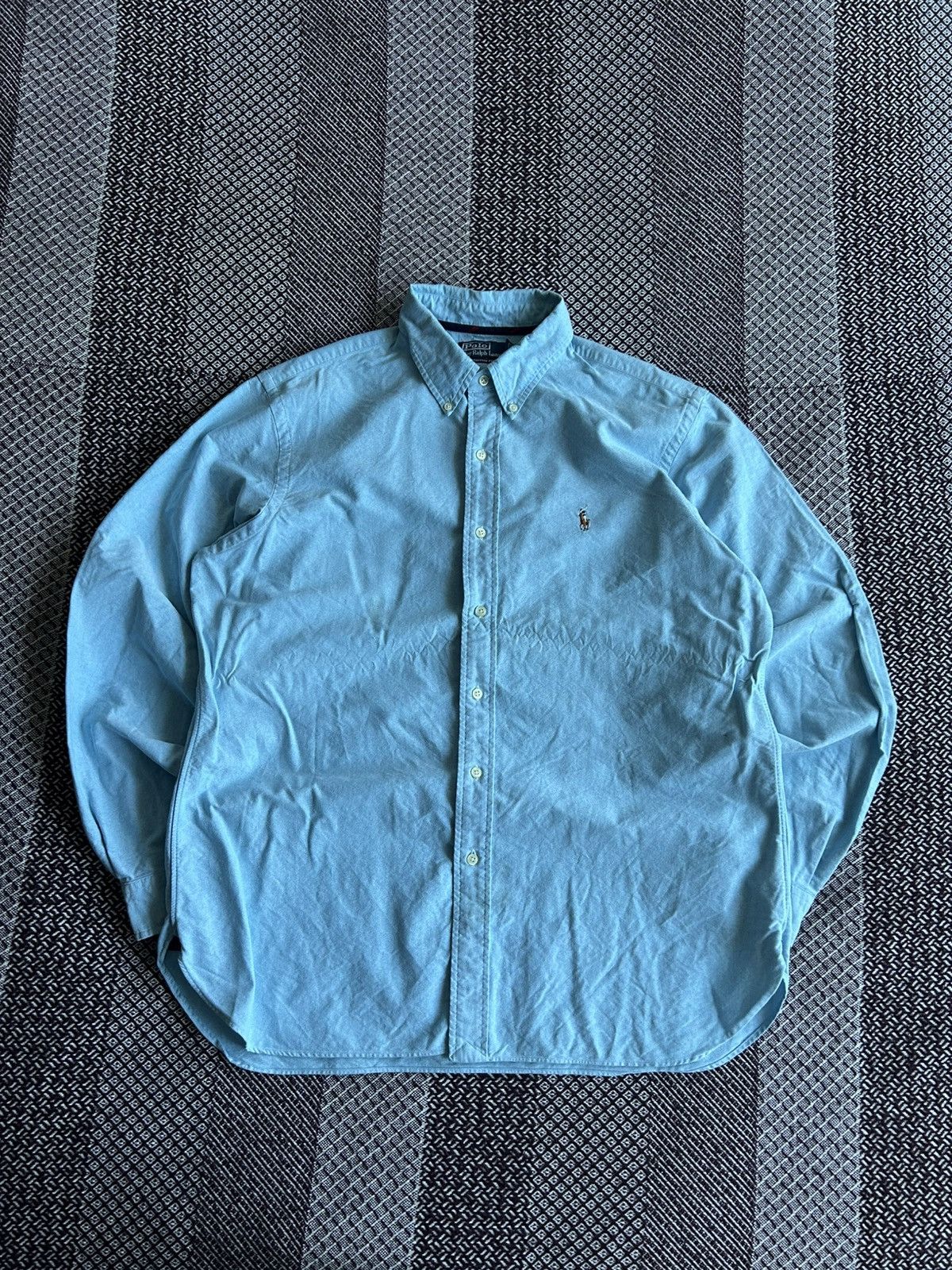 Polo Ralph Lauren Polo Ralph Lauren Custom Fit Shirt Mens Solid Style Size XL Size US XL / EU 56 / 4 - 1 Thumbnail