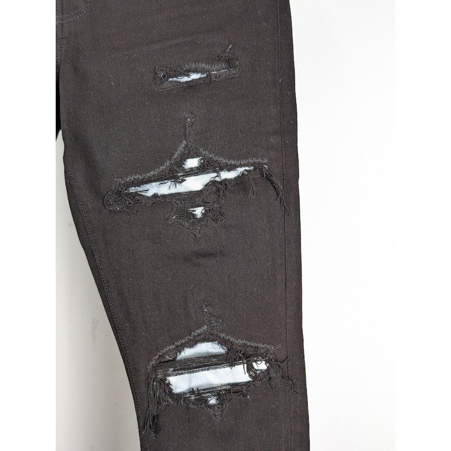 Amiri o1rshd1 Tie Dye Core Logo Jeans in Black Size US 33 - 7 Thumbnail