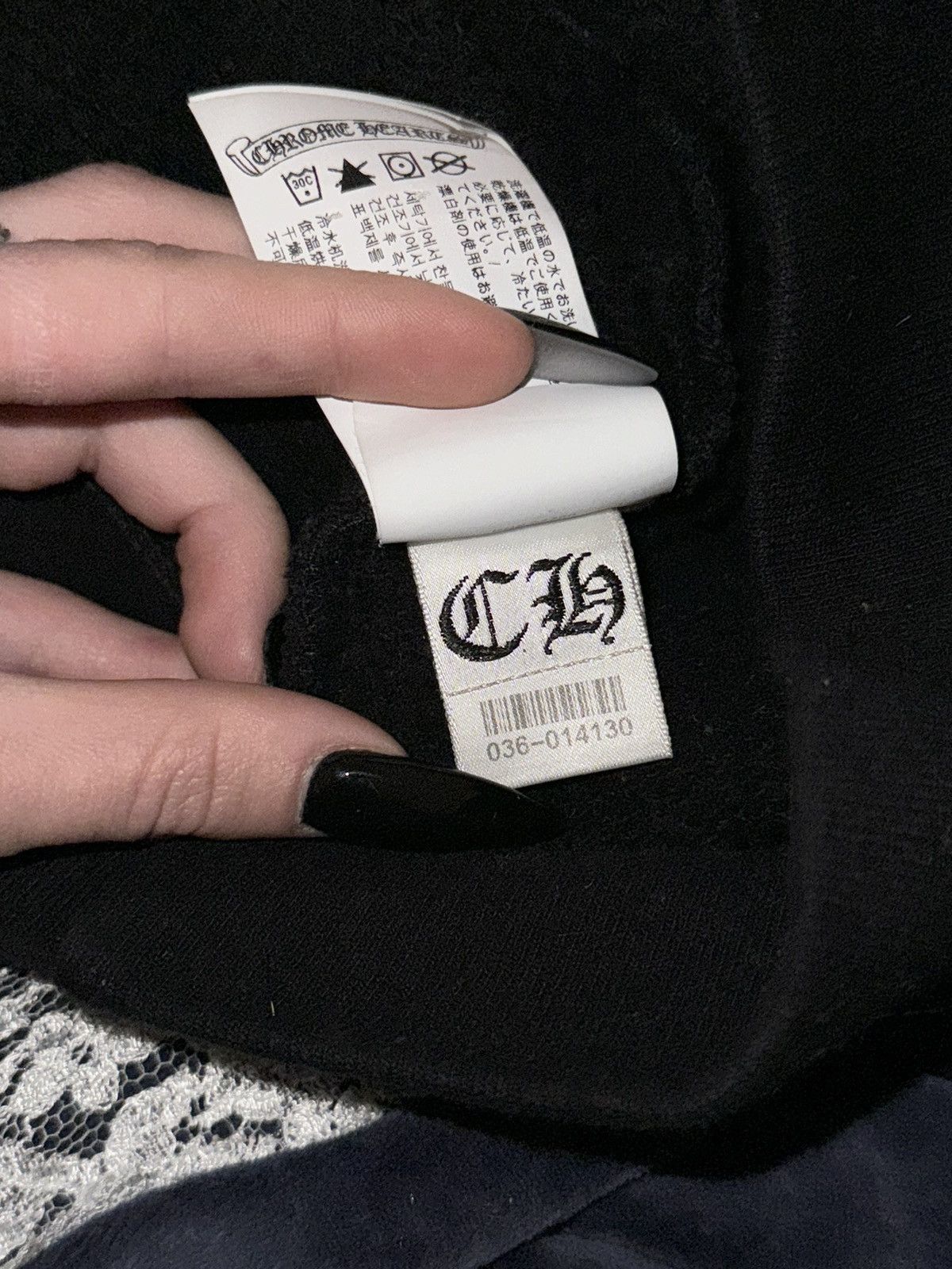 Chrome Hearts Chrome Hearts EMBROIDERED Triple Cross Patch Black Sweater Size US M / EU 48-50 / 2 - 7 Thumbnail