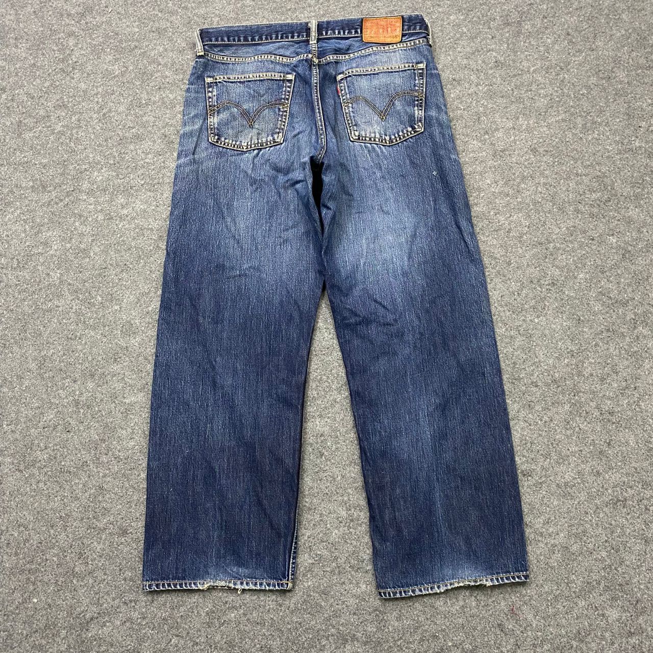 Levi's 💥Vintage Levis 503 Patchwork Denim Kurt Cobain Style Size US 36 / EU 52 - 4 Thumbnail