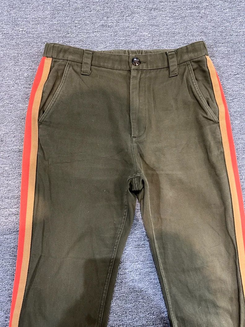 Gucci Gucci Classic side striped casual pants 2502-Nextarrow Size US 32 / EU 48 - 3 Thumbnail