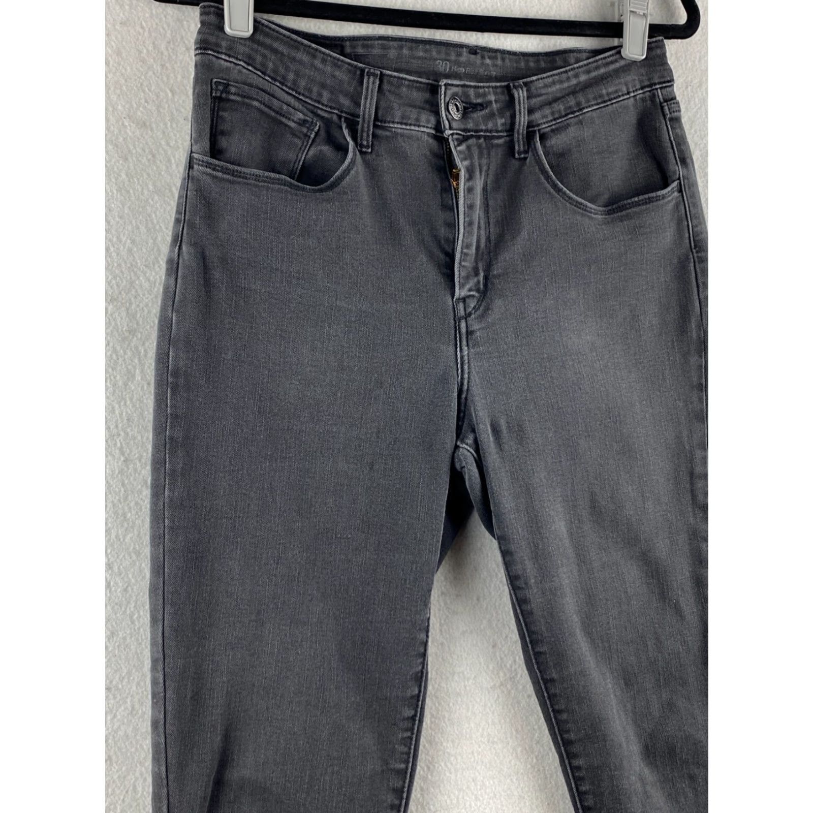 Levi's Levi's Jeans Womens 30 Black High Rise Skinny Stretch Denim Dark Wash 30x26 Pants Regular Ladies Size 30" / US 8 / IT 44 - 3 Thumbnail