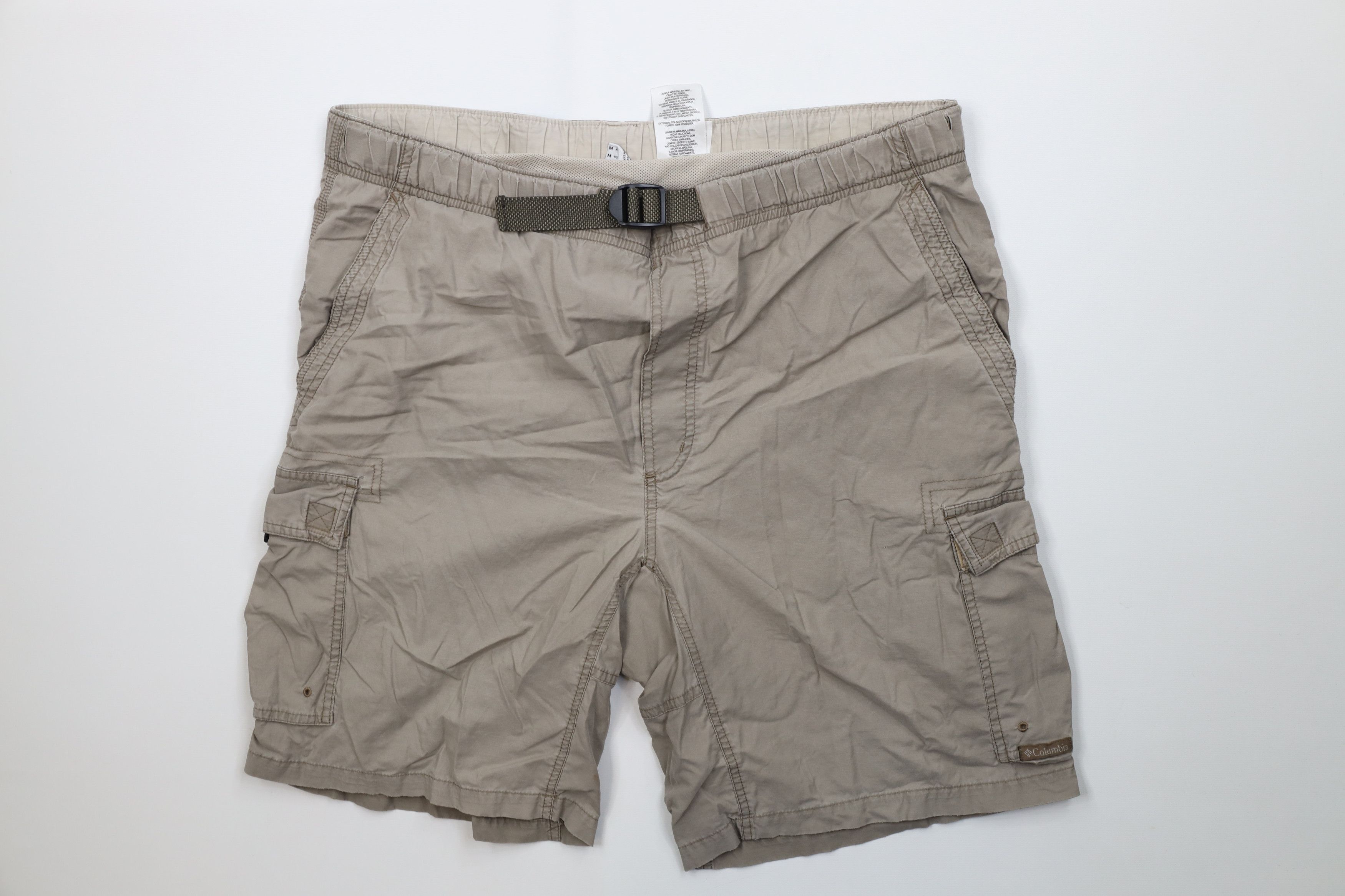 Columbia Vintage Y2K Columbia Belted Above Knee Lined Cargo Shorts Size US 32 / EU 48 - 1 Thumbnail