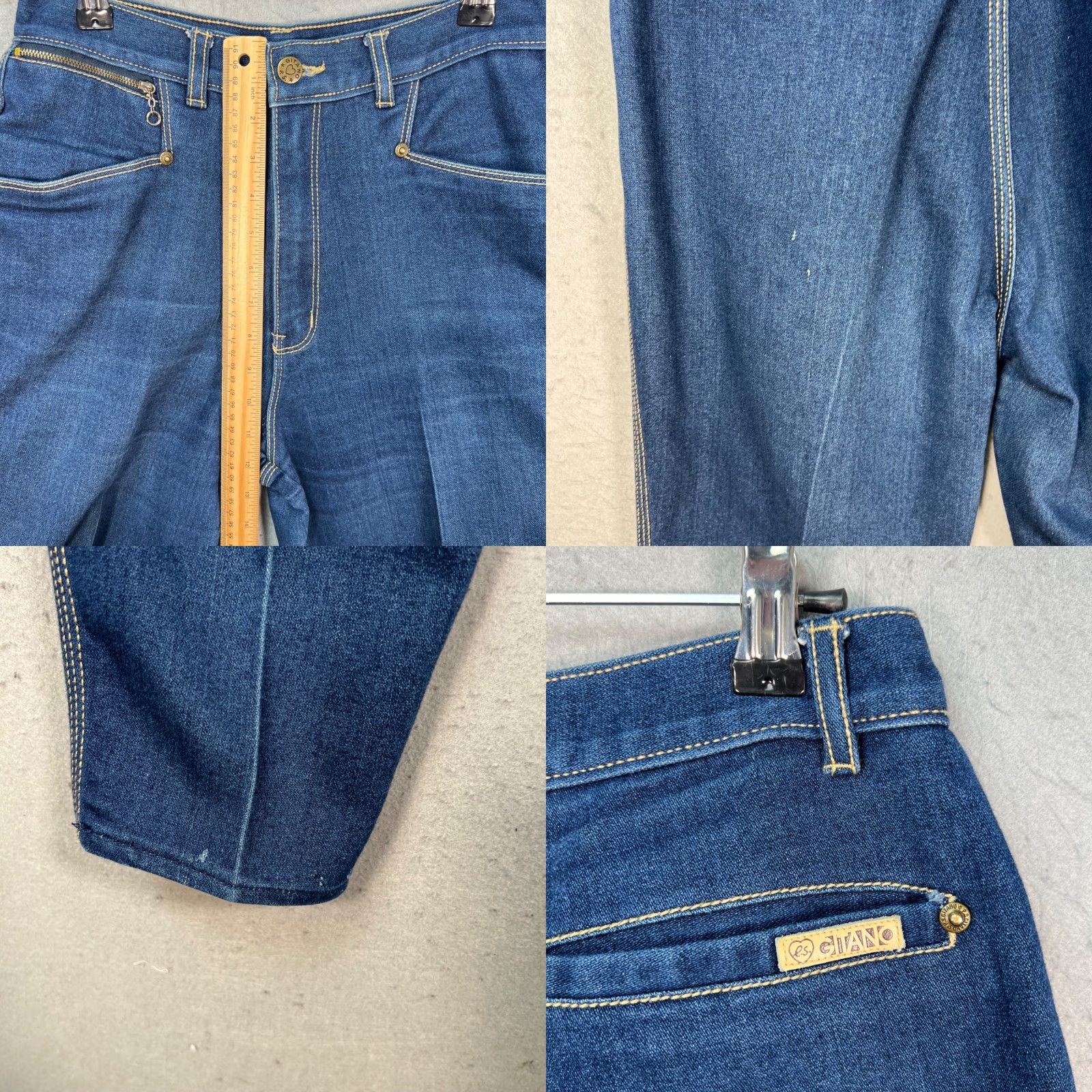 Vintage VINTAGE Gitano Womens Jeans Shirt? Size 34" / US 12 / IT 48 - 8 Thumbnail