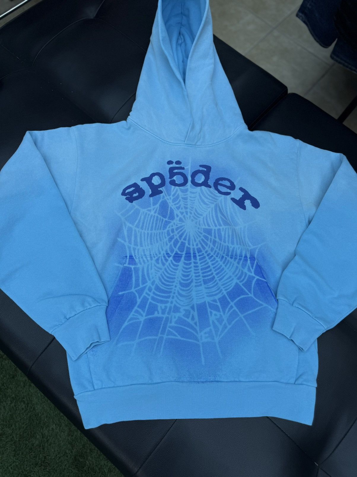 Sp5der Sp5der Worldwide Blue 2025 Hoodie Size S (NEW) Size US S / EU 44-46 / 1 - 5 Thumbnail