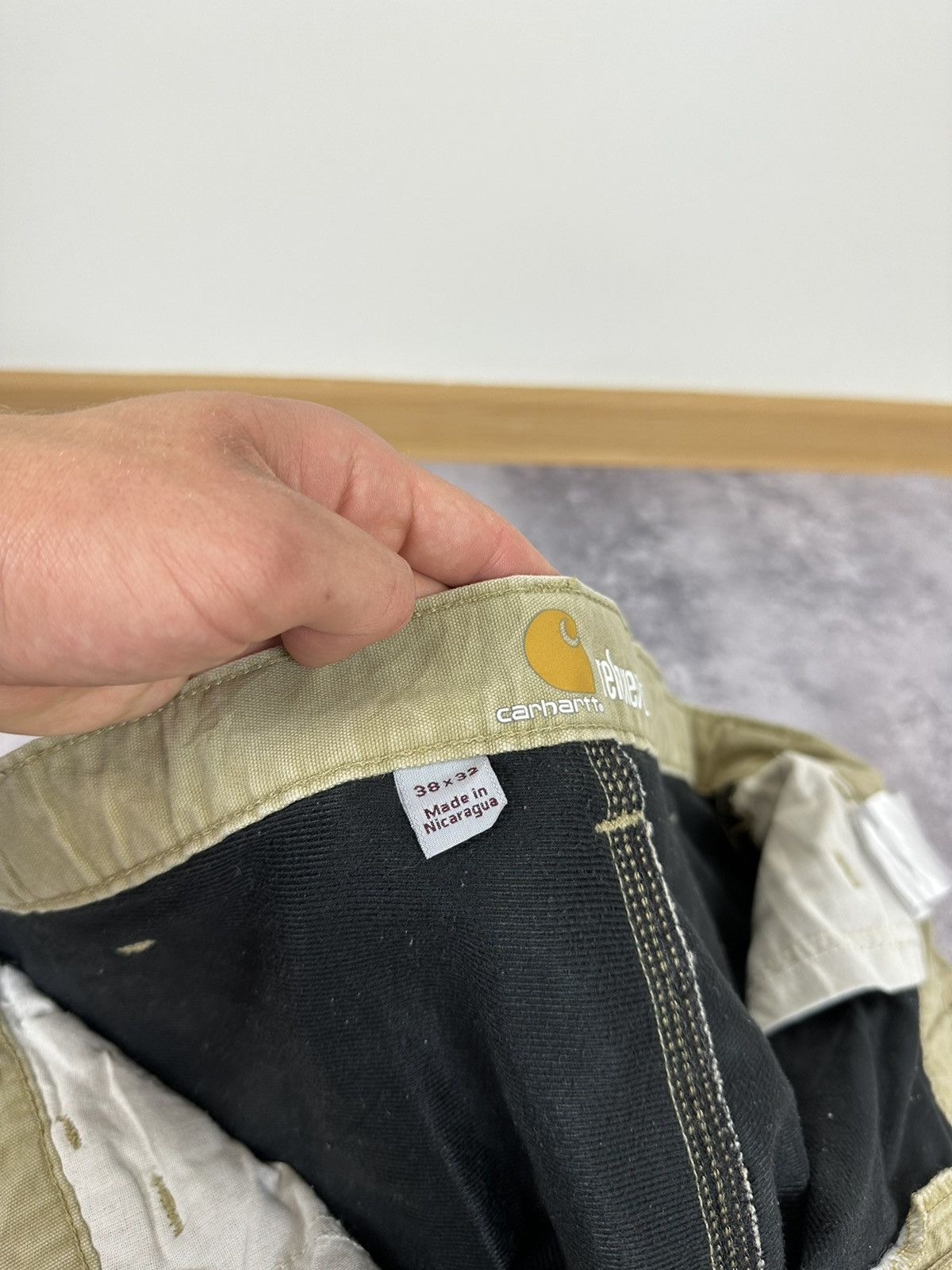 Carhartt Vintage Carhartt Lined Cargo Carpenter USA Baggy Work Pants Size US 38 / EU 54 - 19 Thumbnail