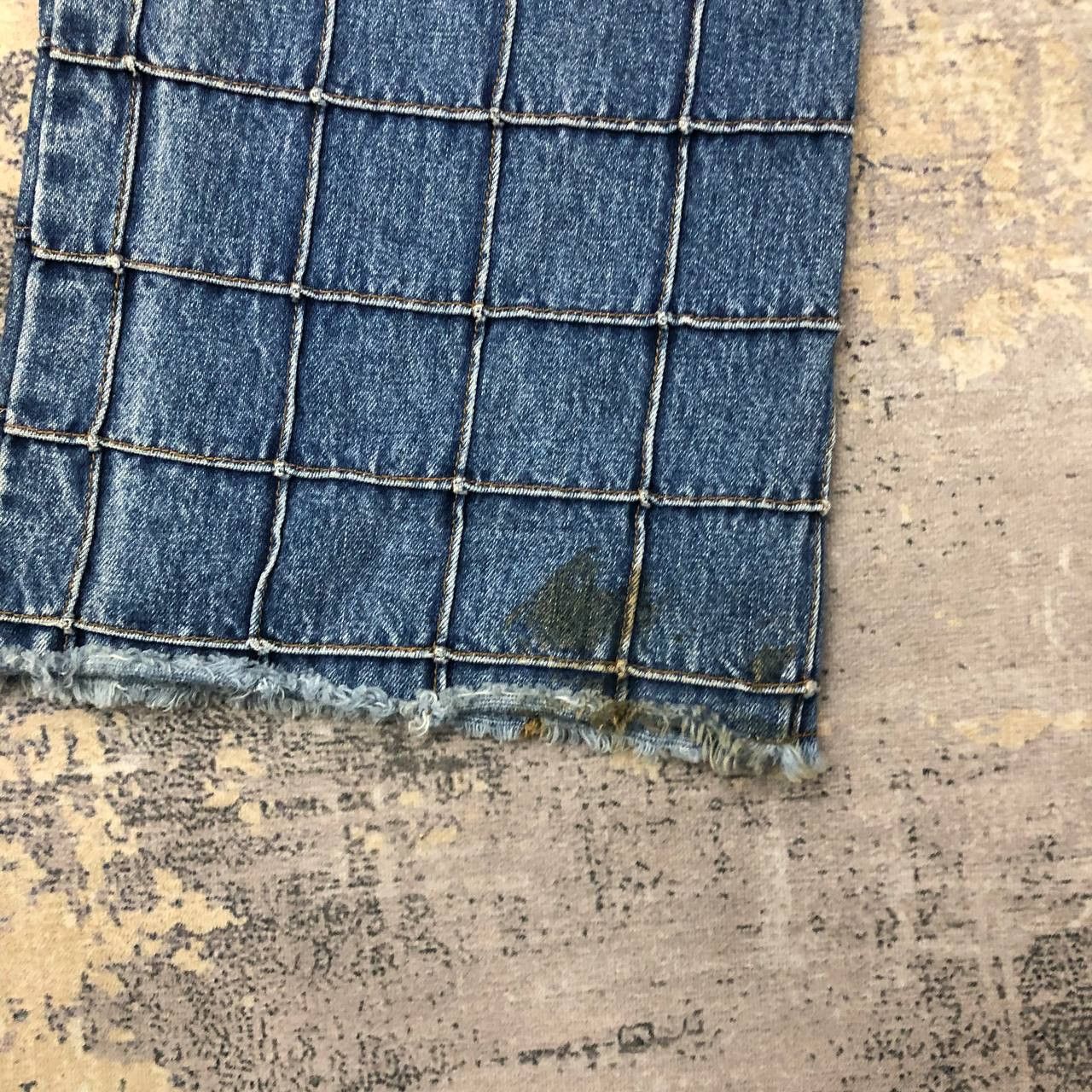 Ralph Lauren P789 VTG RALPH LAUREN FLARED PATCHWORK JEANS Size 28" / US 6 / IT 42 - 8 Thumbnail