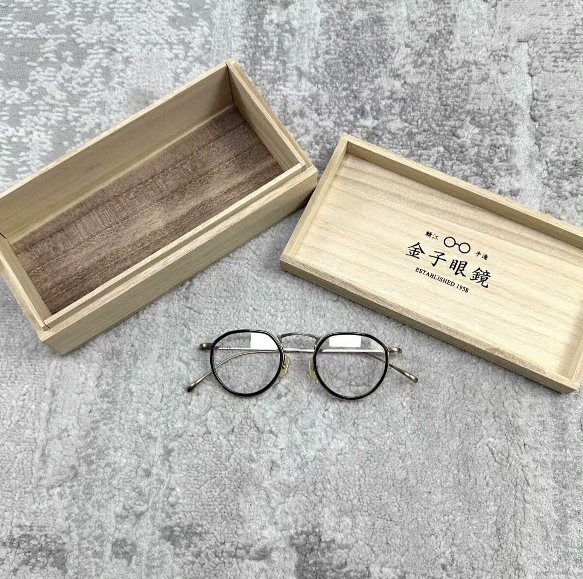 Kaneko Optical Kv-63 Japanese Titanium Round Frame Glasses Size ONE SIZE - 1 Thumbnail