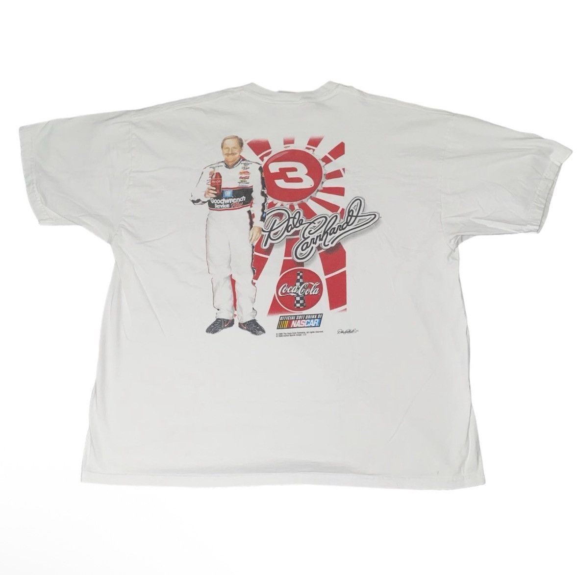 Coca Cola Vintage 2000 Dale Earnhardt “Coke” T Shirt Size US XL / EU 56 / 4 - 1 Thumbnail
