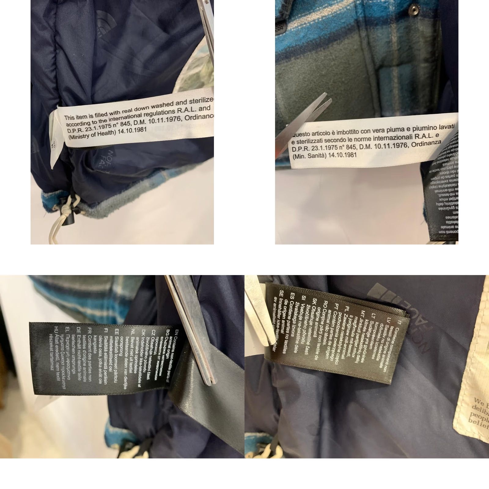 The North Face VINTAGE The North Face Sierra Down Parka Jacket Mens XL Grey Plaid Puffer Coat F21 #221 Size US XL / EU 56 / 4 - 8 Thumbnail