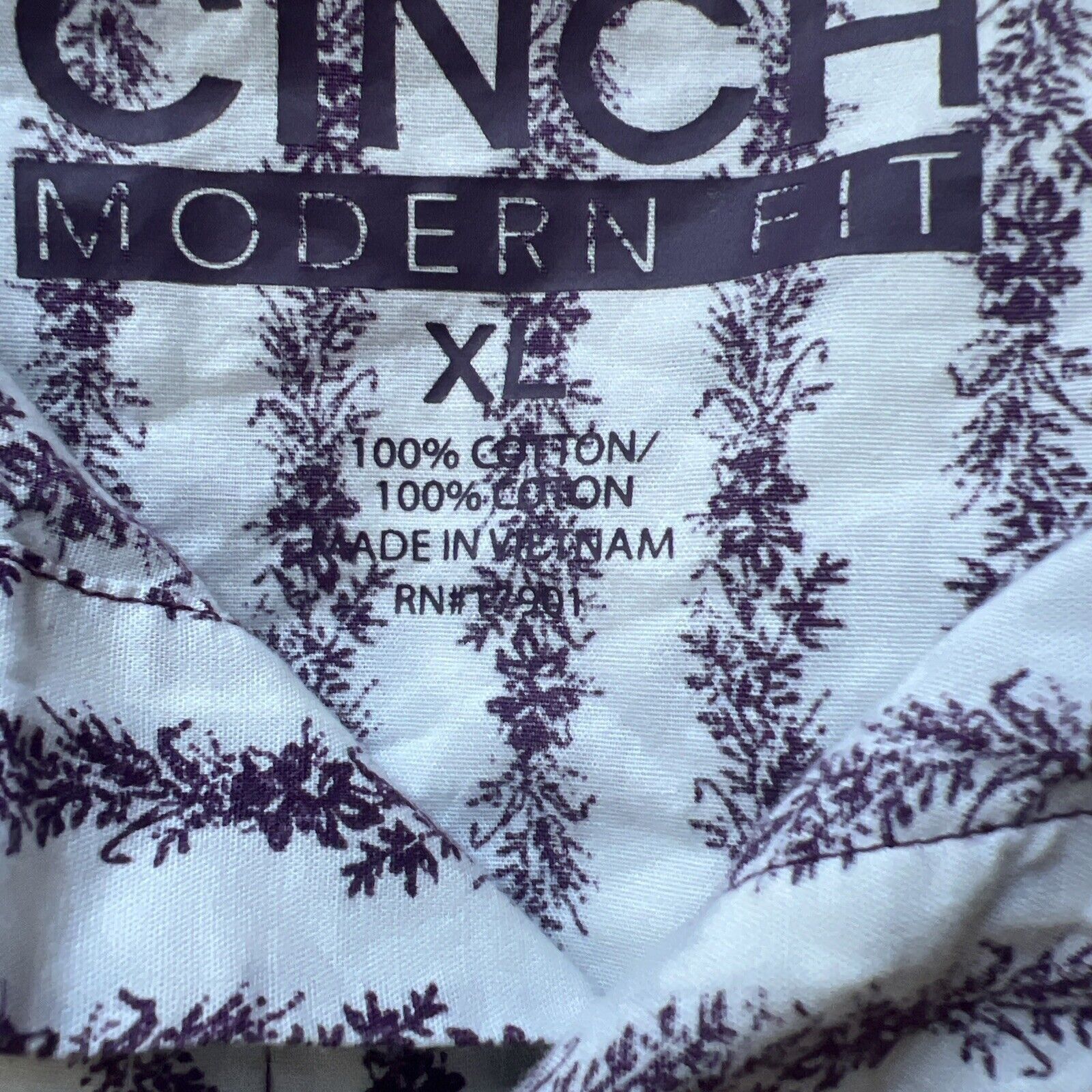 CINCH Cinch Modern Fit Men XL Long Sleeve Pearl Snap Western Size US XL / EU 56 / 4 - 4 Thumbnail