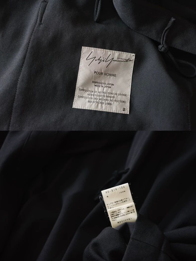 Yohji Yamamoto Yohji Yamamoto 16SS button-down vertical wool jacket 2504-N Size US M / EU 48-50 / 2 - 7 Thumbnail