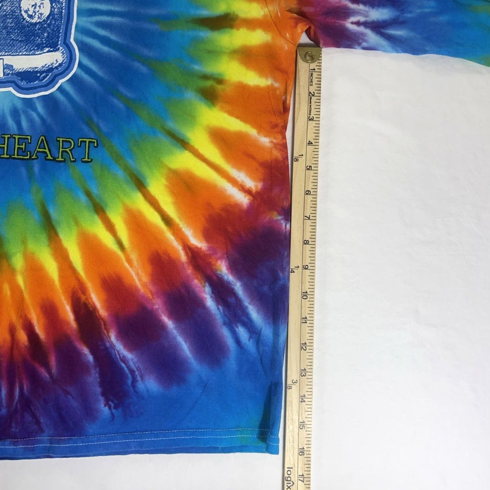Vintage VINTAGE Peace Frogs 3XL Shirt Long Sleeve Hippie At Heart Tie Dye Hippy Van Mens XXL Size US XXL / EU 58 / 5 - 6 Thumbnail