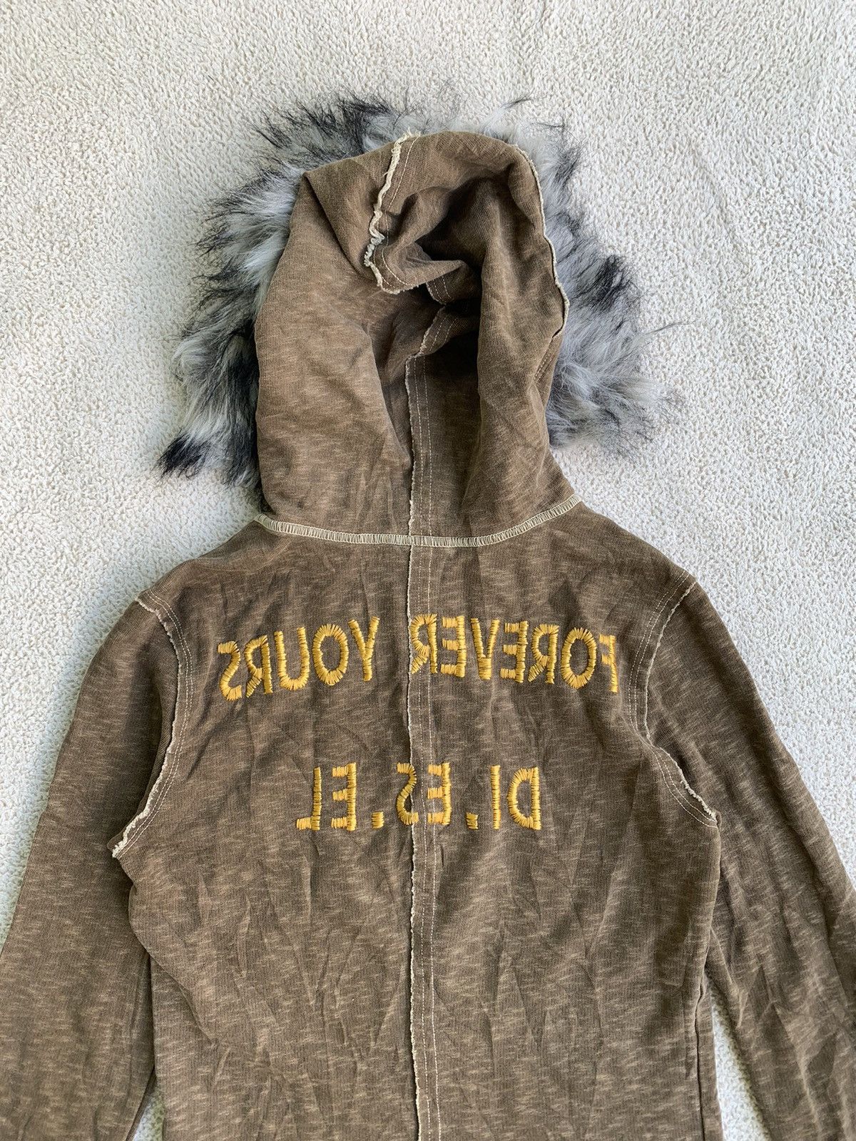 Beauty Beast × If Six Was Nine × Japanese Brand Diesel faux fur hoodie ifsix lgb style Size US S / EU 44-46 / 1 - 4 Thumbnail