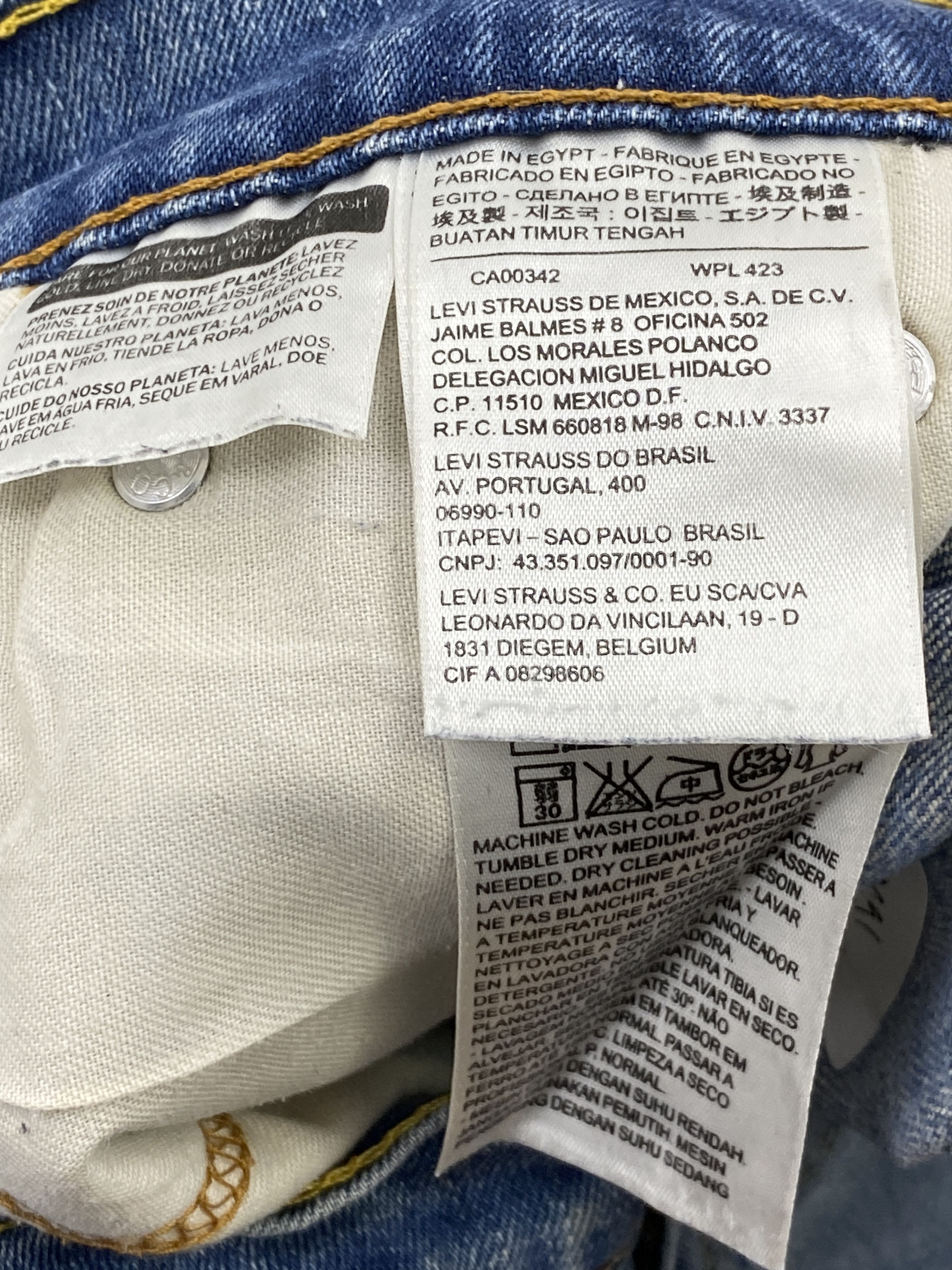 Levi's Vintage Levi's 510 Distressed Skinny Jeans DP2691 Size US 28 / EU 44 - 7 Thumbnail