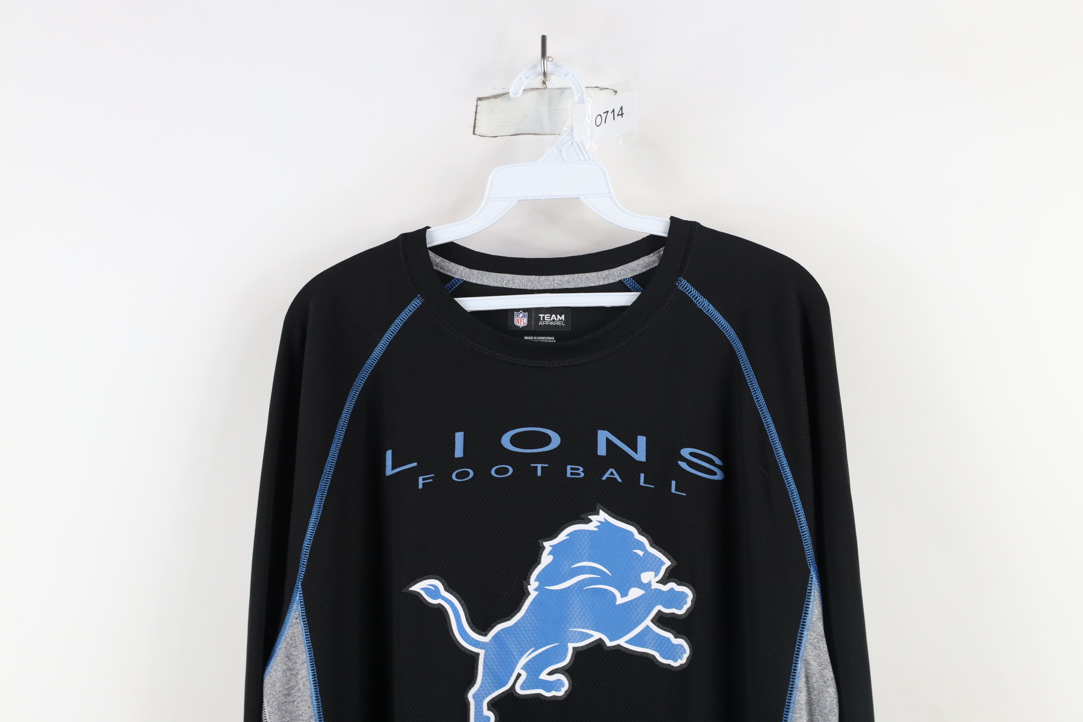 Vintage Vintage Y2K NFL Lions Football Knit Long Sleeve T-Shirt Size US L / EU 52-54 / 3 - 2 Thumbnail