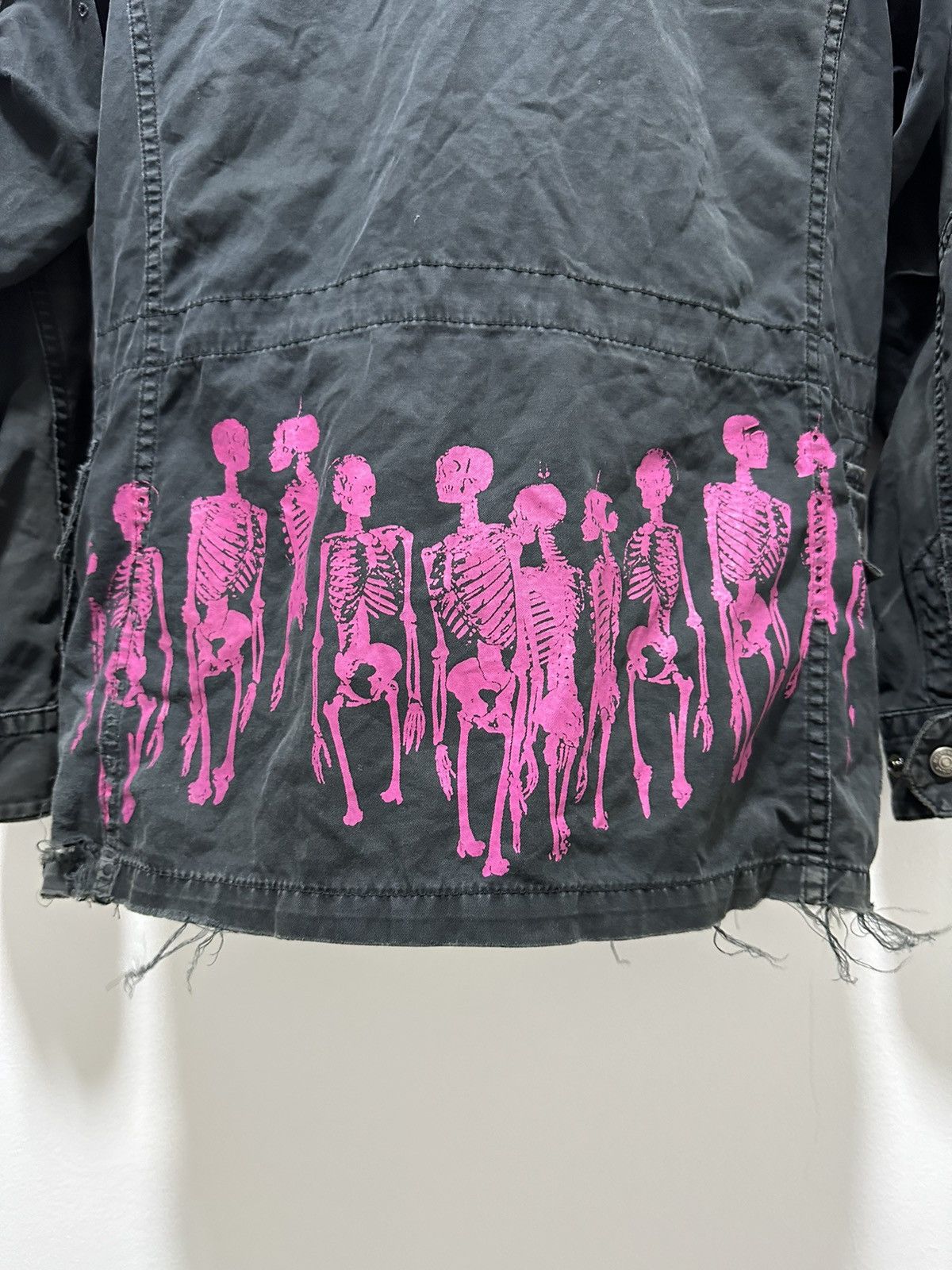 Hysteric Glamour Hysteric Glamour Jacket too Fucked To Dunk skeleton Design Size US S / EU 44-46 / 1 - 7 Thumbnail
