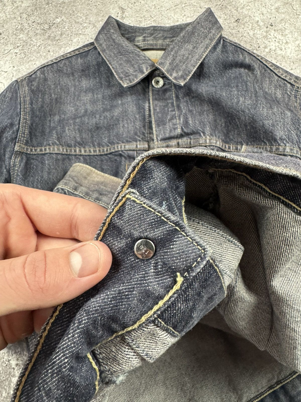 Levi's VINTAGE LEVIS BAGGY DENIM CRAZY Y2K JAPANEESE JACKET ARCHIVE Size US S / EU 44-46 / 1 - 8 Thumbnail