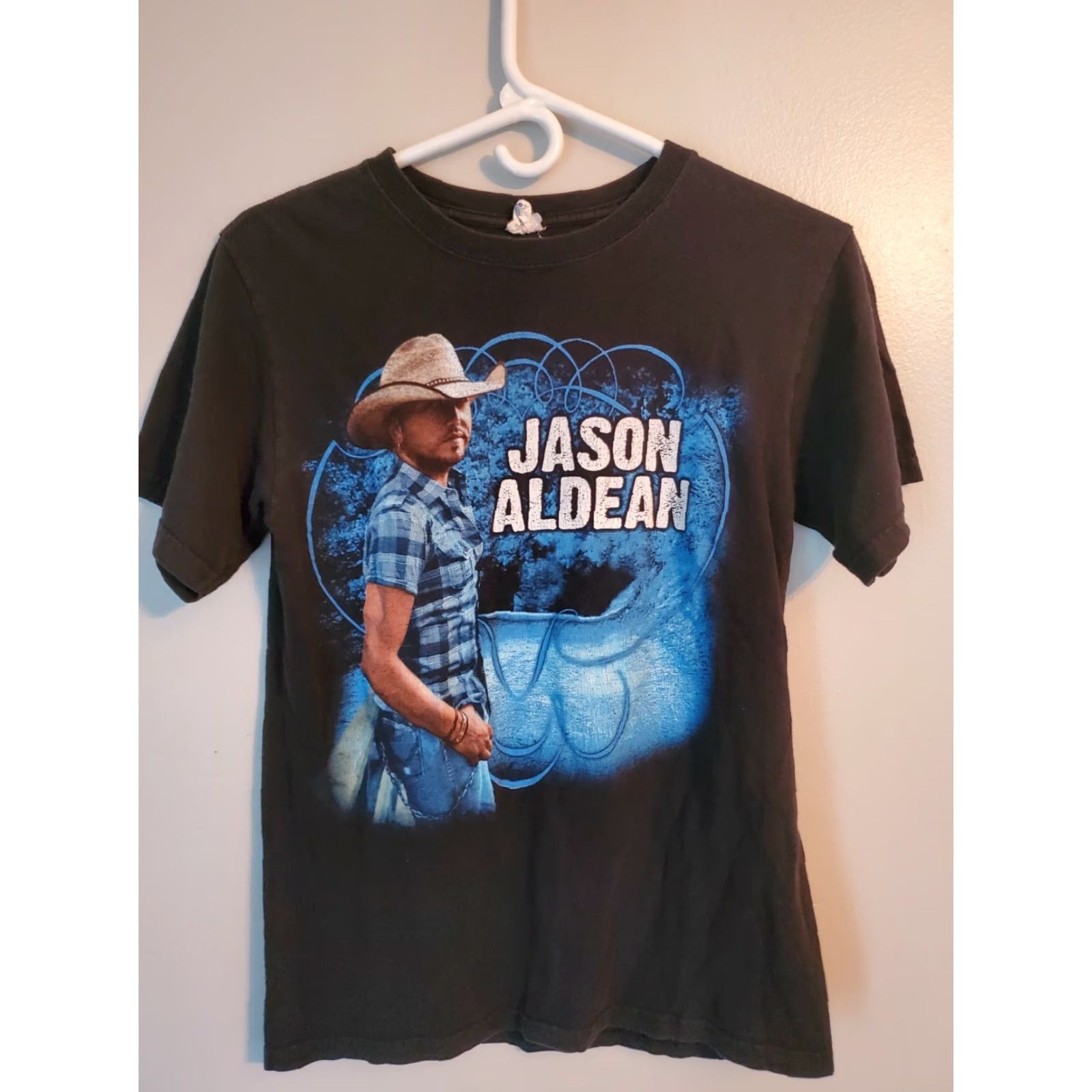 Anvil Jason Aldean My Kinda Party 2011 Tour Shirt S Short Sleeve Crew Neck Black Cotton Men T-Shirt Size US S / EU 44-46 / 1 - 2 Thumbnail