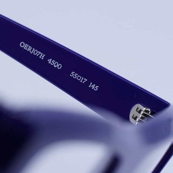 Off-White Off-White OERJ07H STYLE 7H 4500 Eyeglasses Blue Square 55mm Size ONE SIZE - 8 Thumbnail