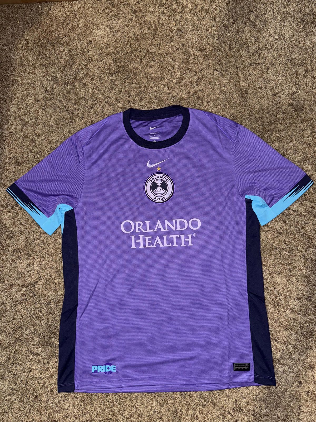 Nike Nike Men Orlando Pride 2025 The Decennial Kit Stadium Jersey Size US L / EU 52-54 / 3 - 1 Thumbnail
