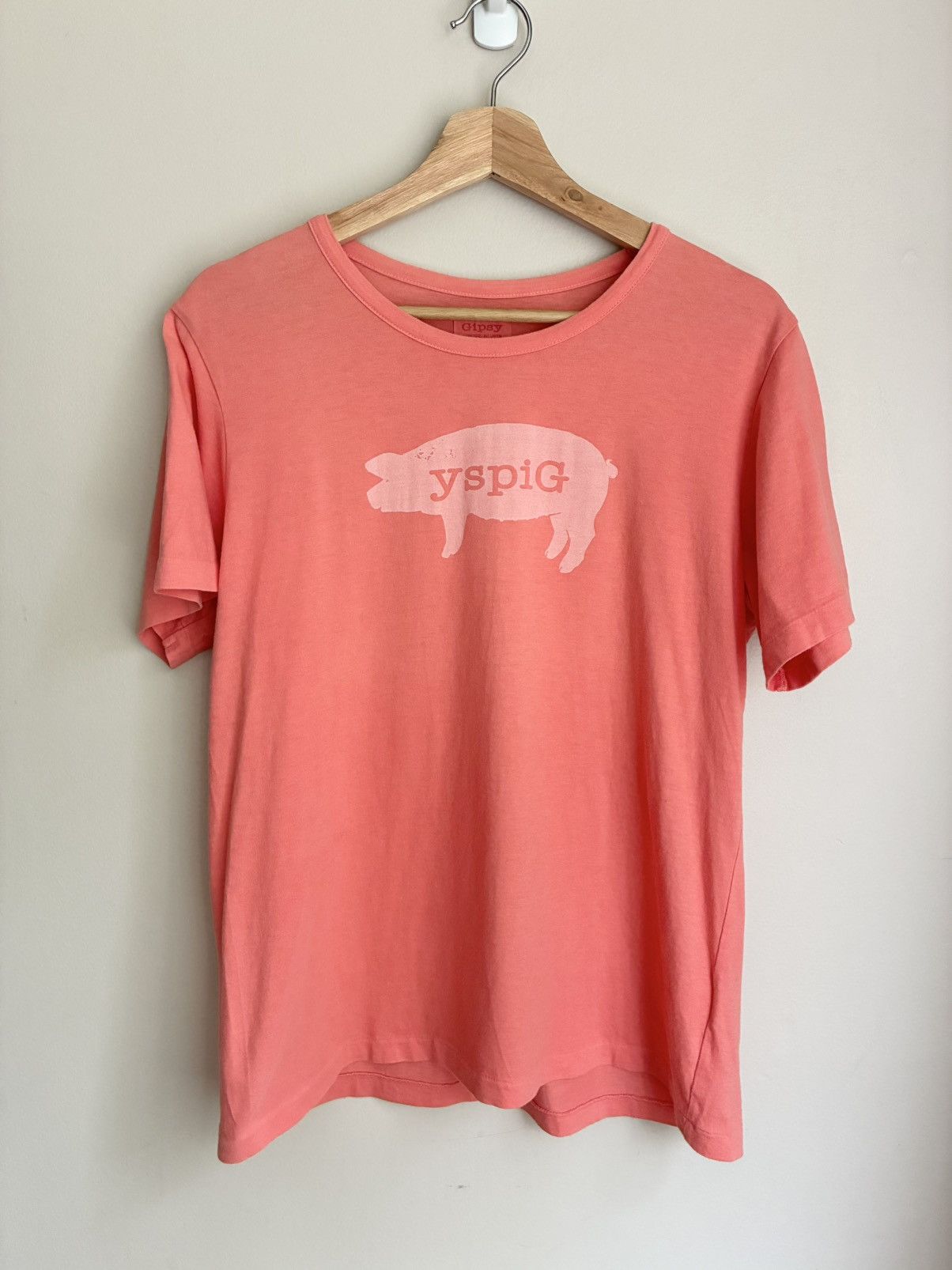 Yohji Yamamoto Yohji Yamamoto Y’s GIPSY Pig Logo Tee Size US M / EU 48-50 / 2 - 1 Thumbnail