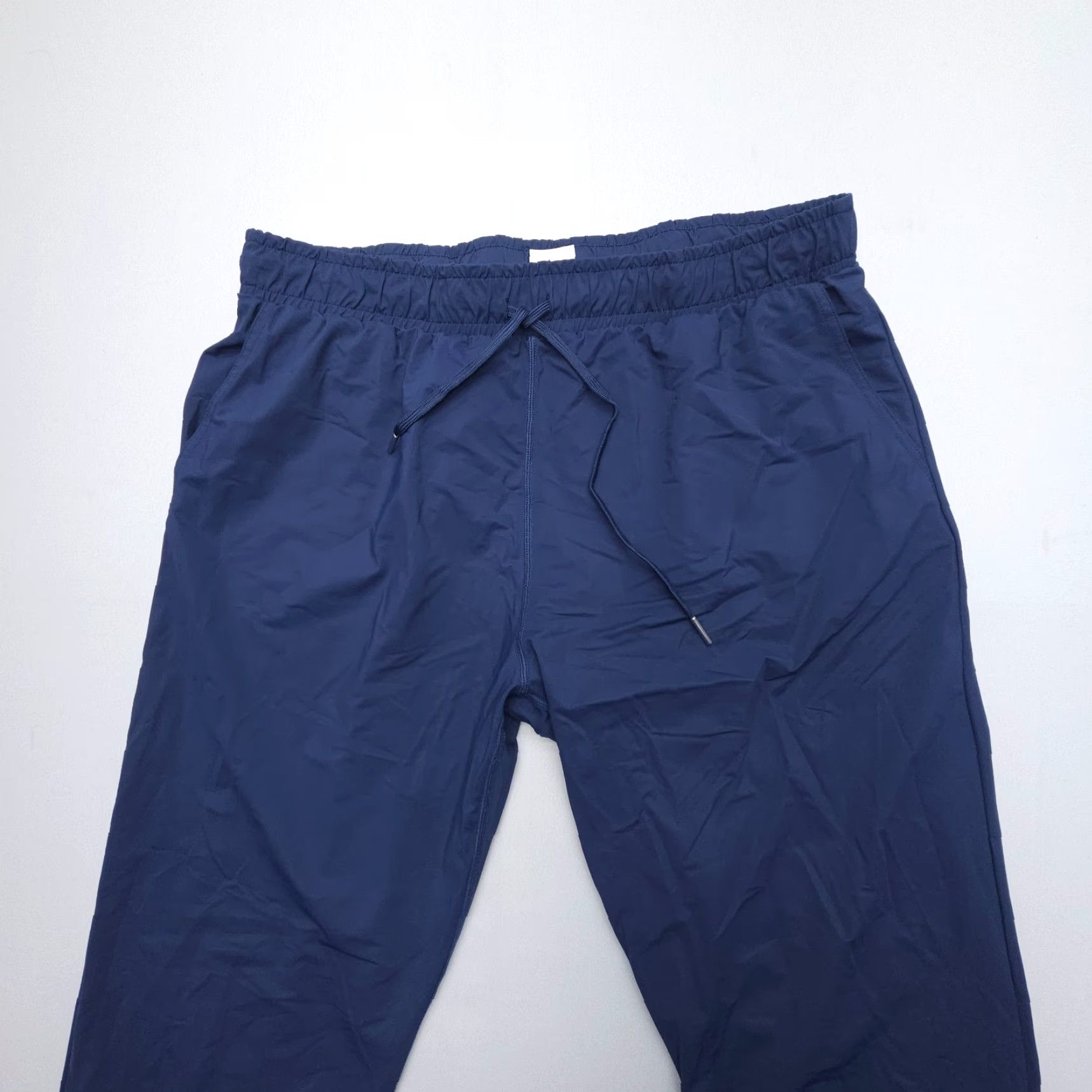 Vintage Zyia Active Track Pants Women's XL Blue Nylon Spandex Pockets Jogger Gym Running Womens Size 40" / US 18 - 3 Thumbnail